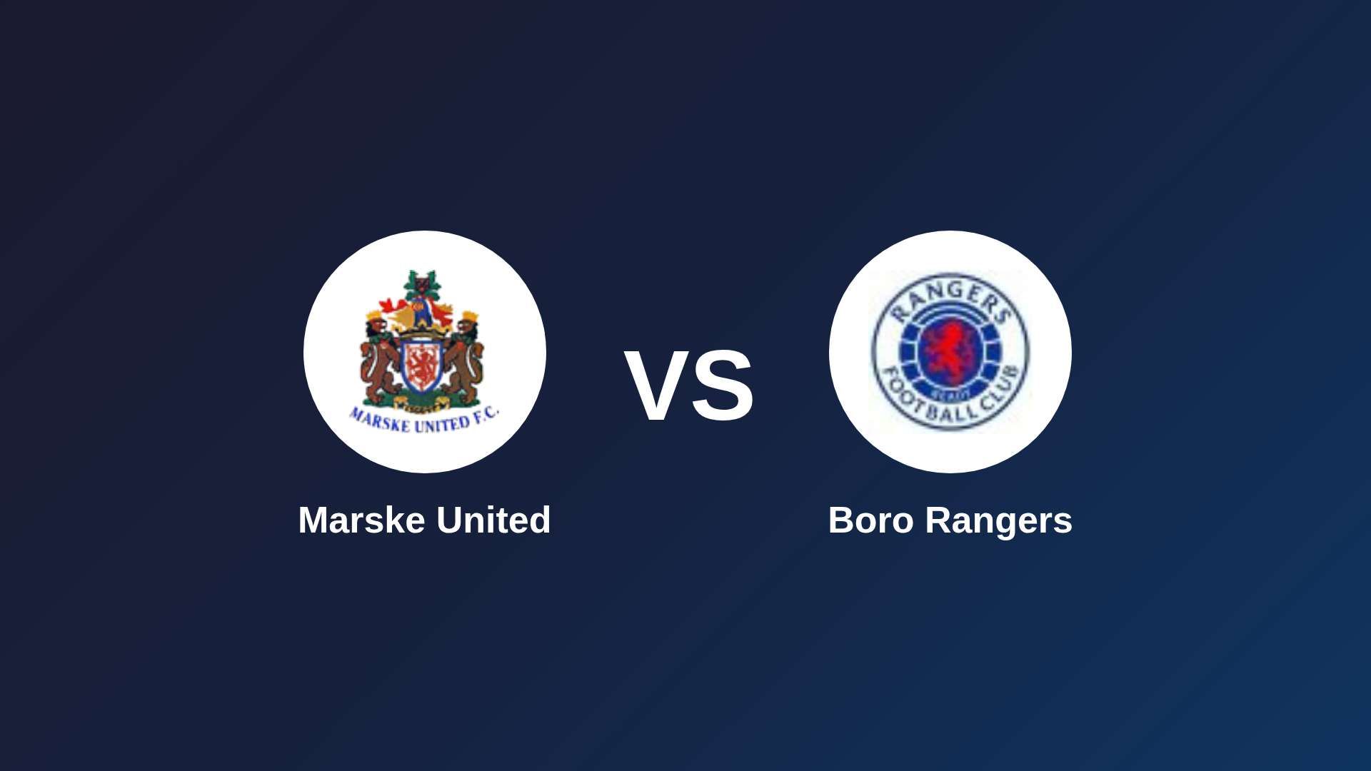 Marske United vs Boro Rangers