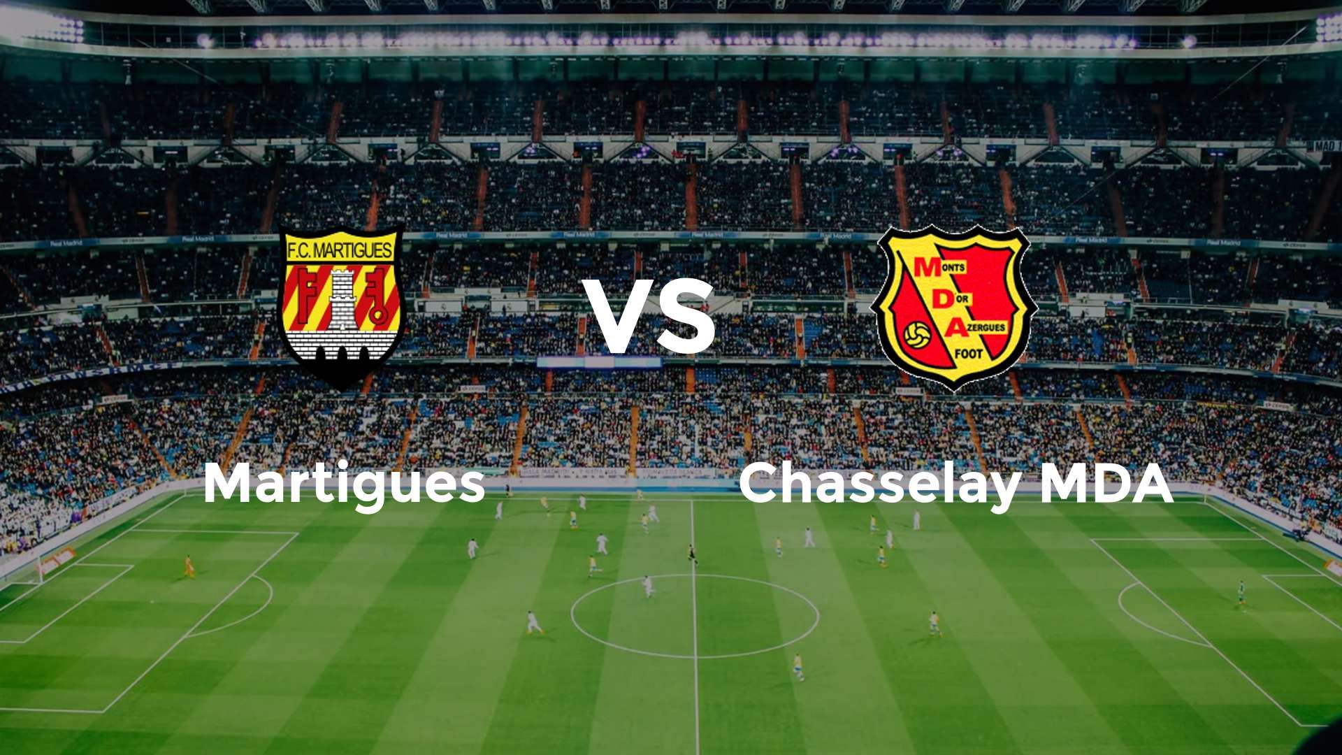 Martigues vs Chasselay MDA