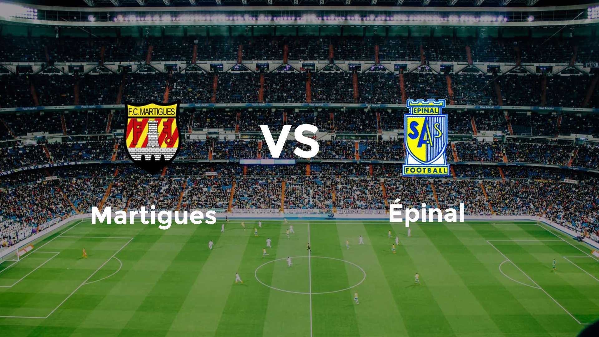 Martigues vs Épinal