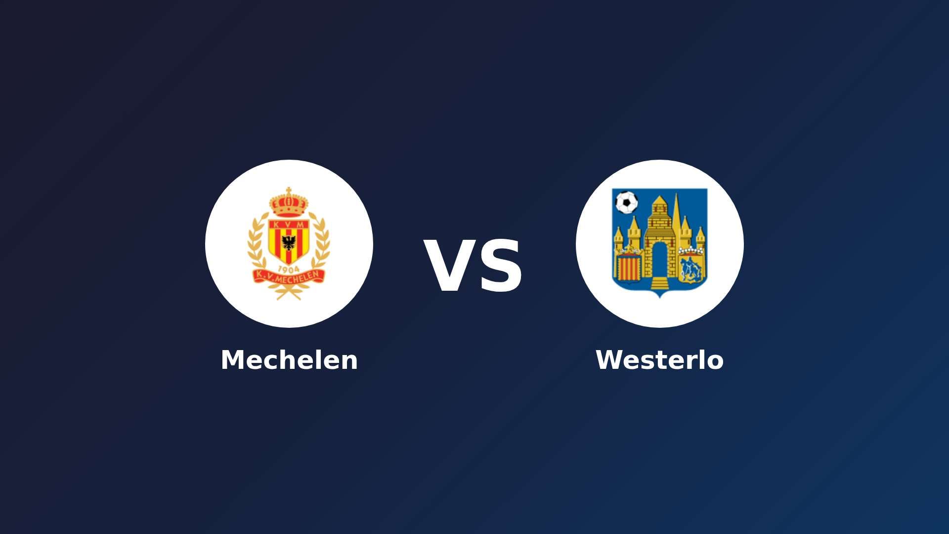 Mechelen vs (F)esterlo