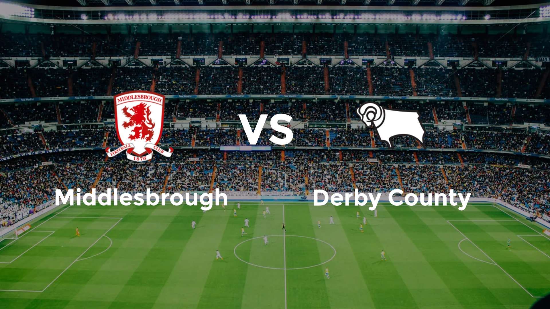 Middlesbrough vs Derby County