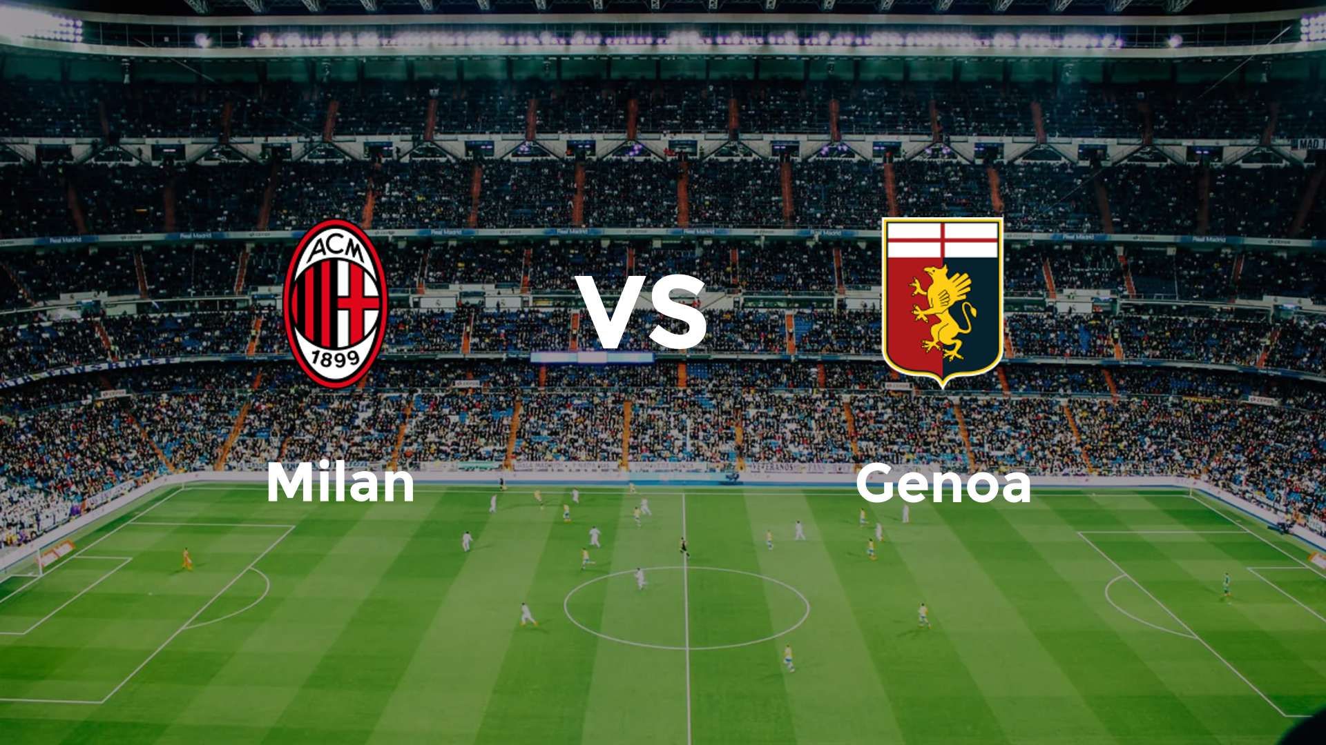 Milan vs Genoa