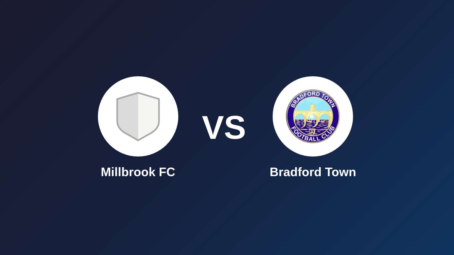 Millbrook FC vs Bradford Town