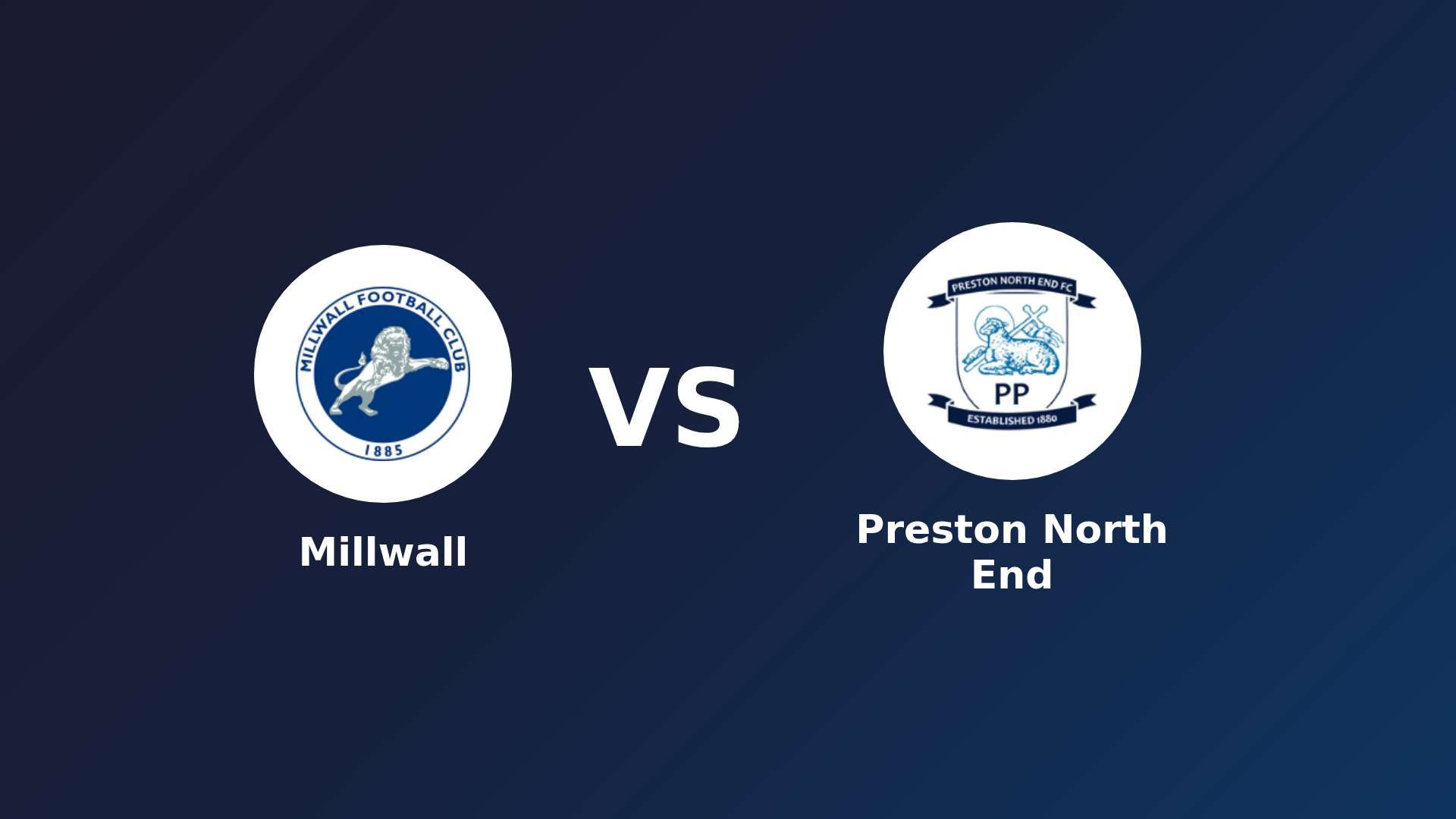 Millwall vs Preston North End