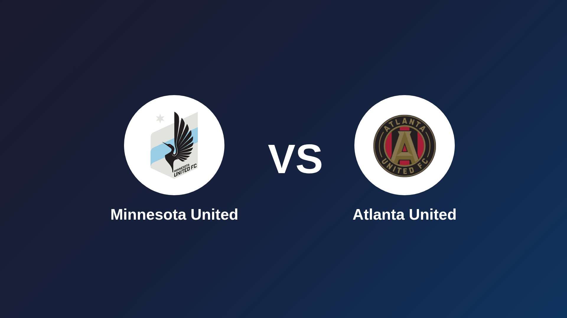 Minnesota United vs Atlanta United