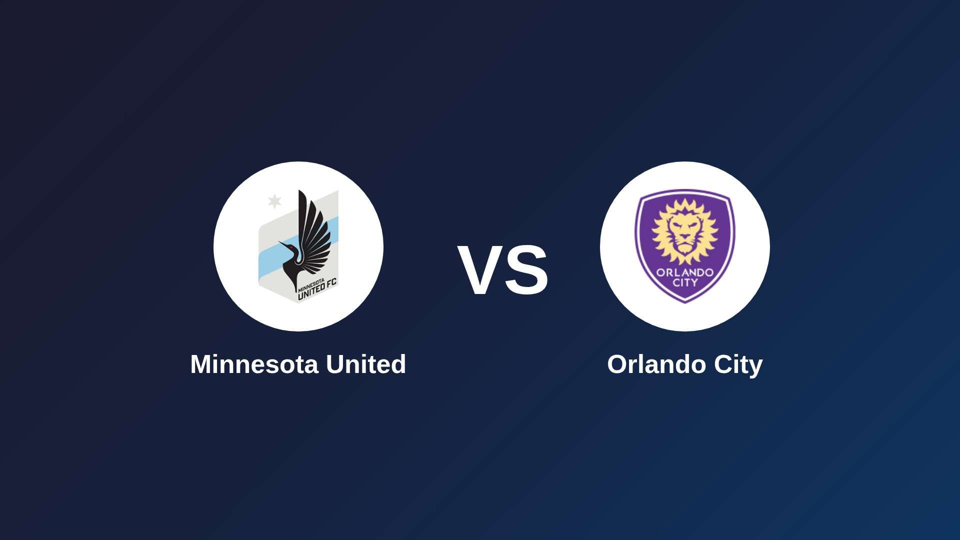 Minnesota United vs Orlando City