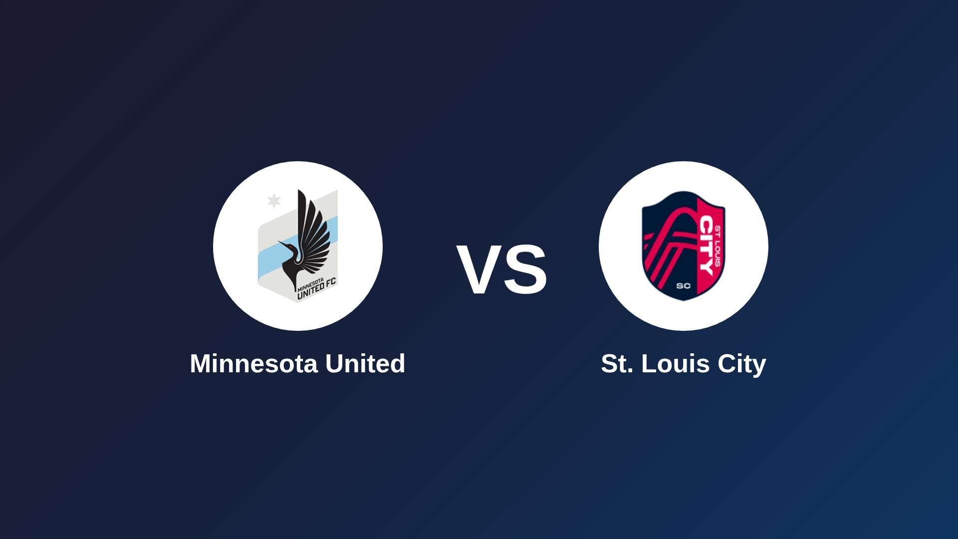 Minnesota United vs St. Louis City