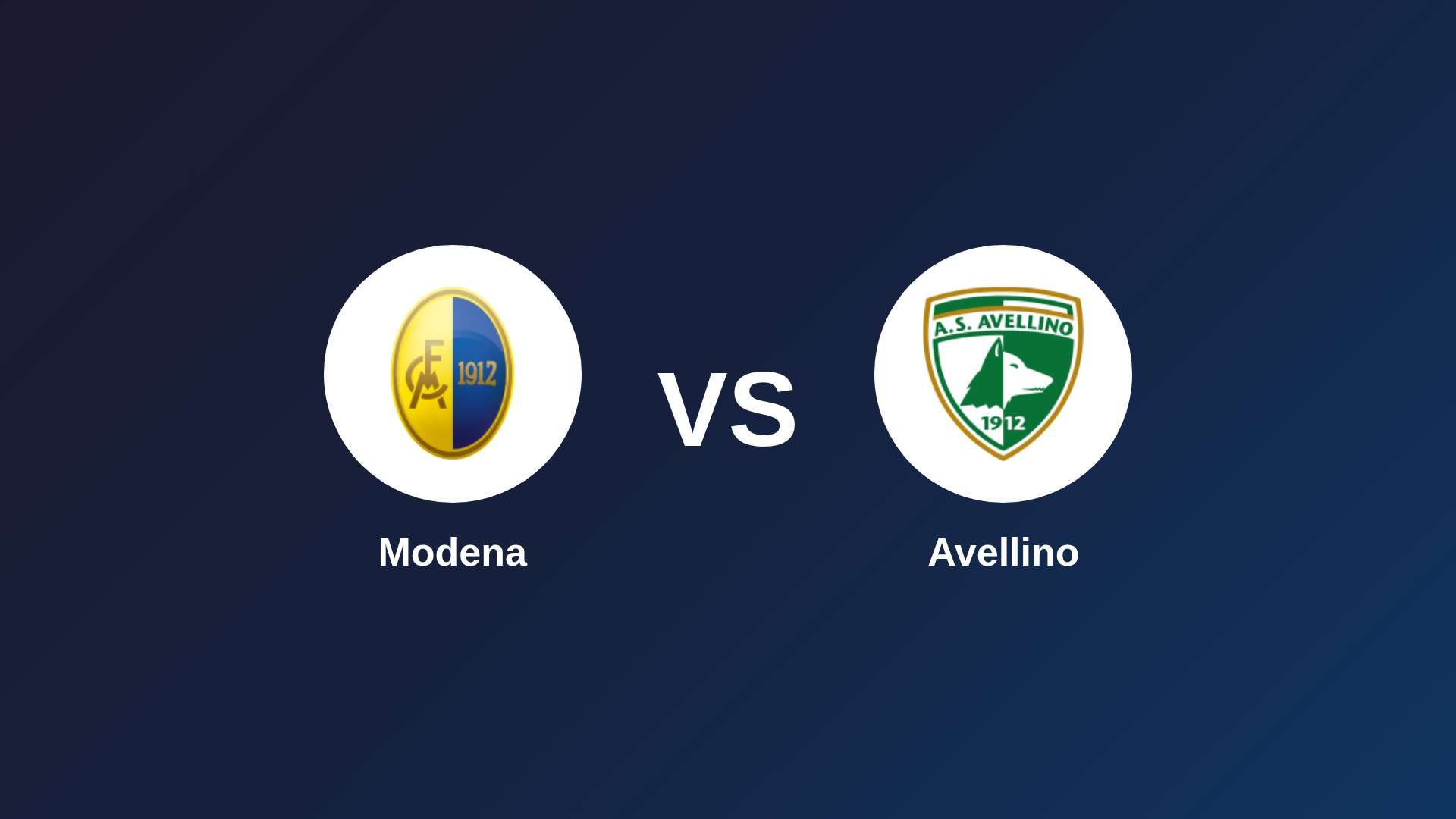 Modena vs Avellino