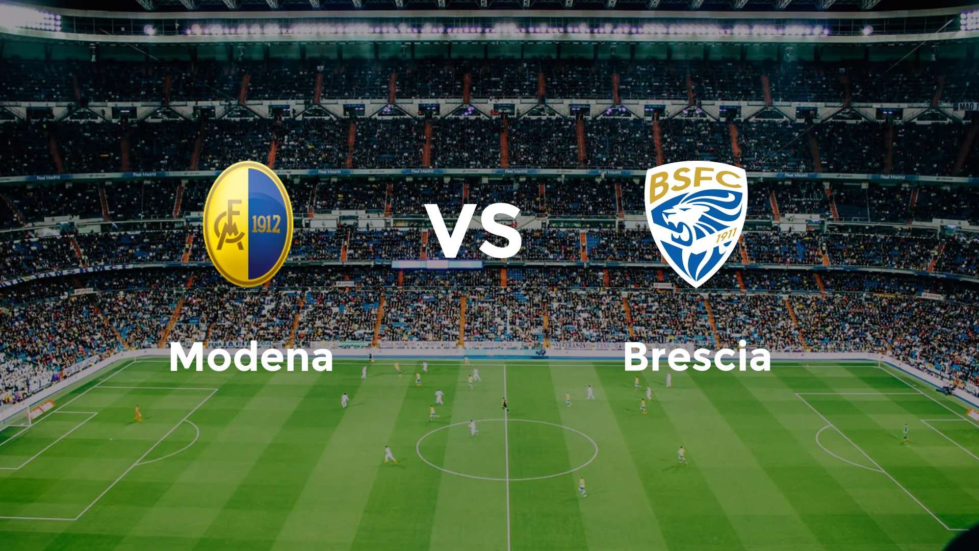 Modena vs Brescia