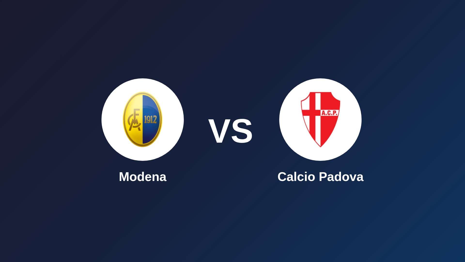 Modena vs Calcio Padova