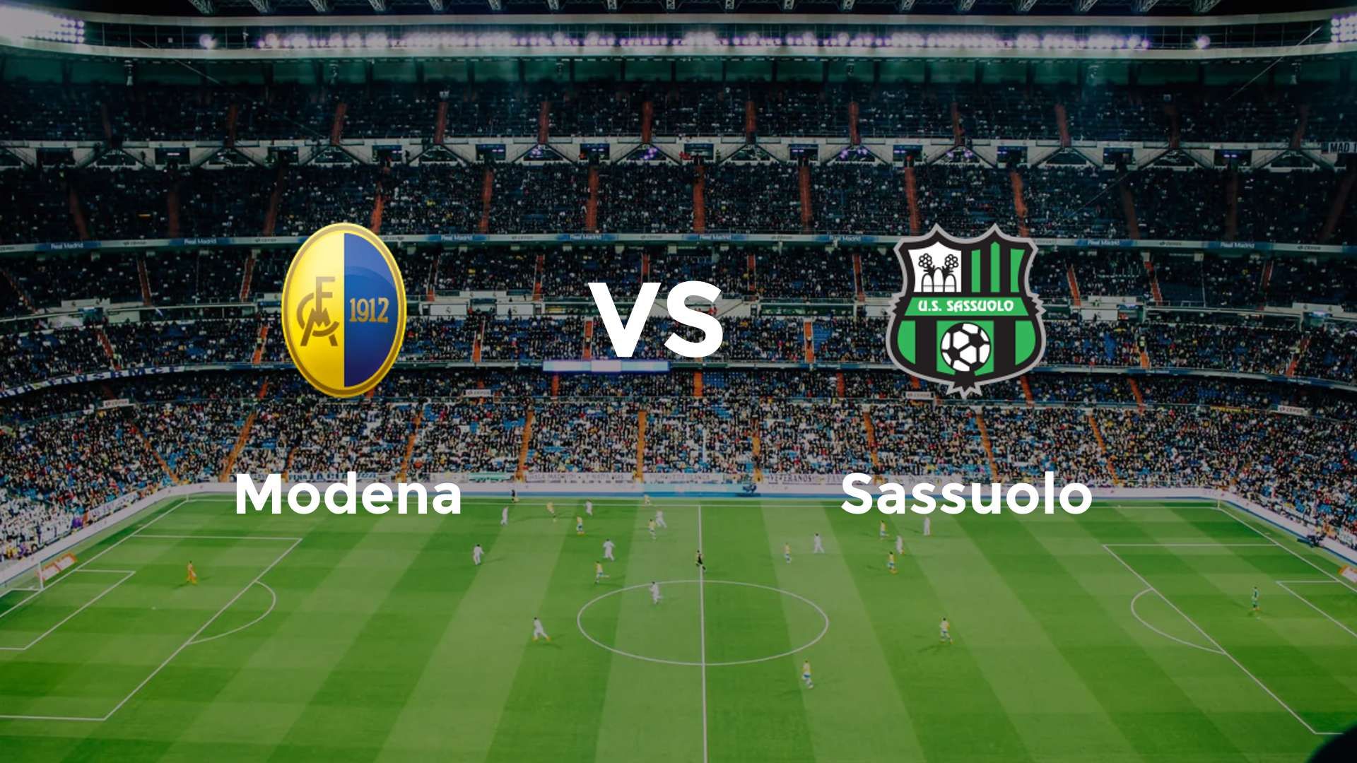 Modena vs Sassuolo