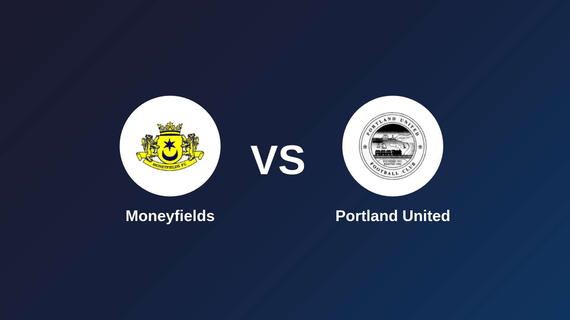 Moneyfields vs Portland United