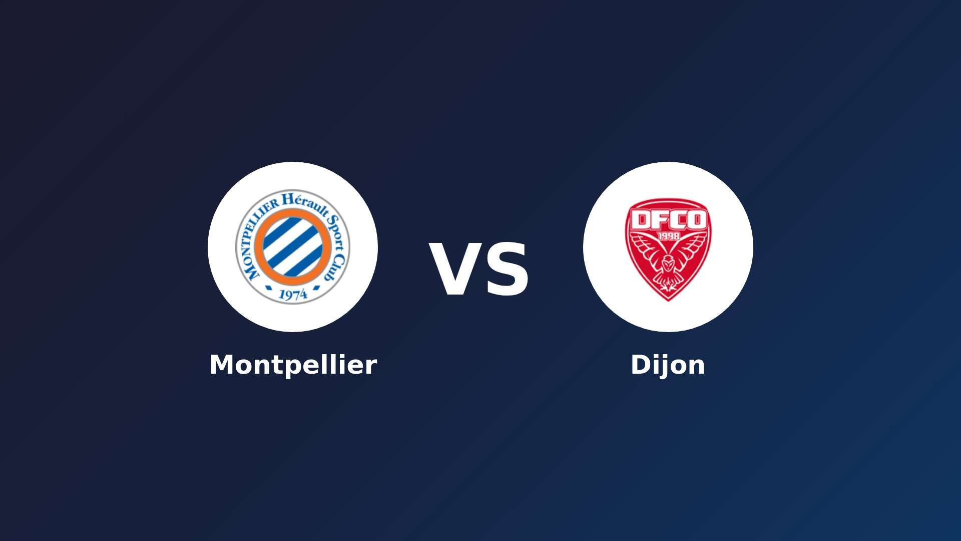 Montpellier vs Dijon