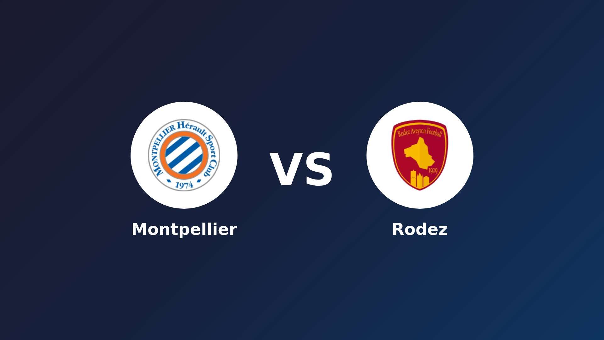 Montpellier vs Rodez