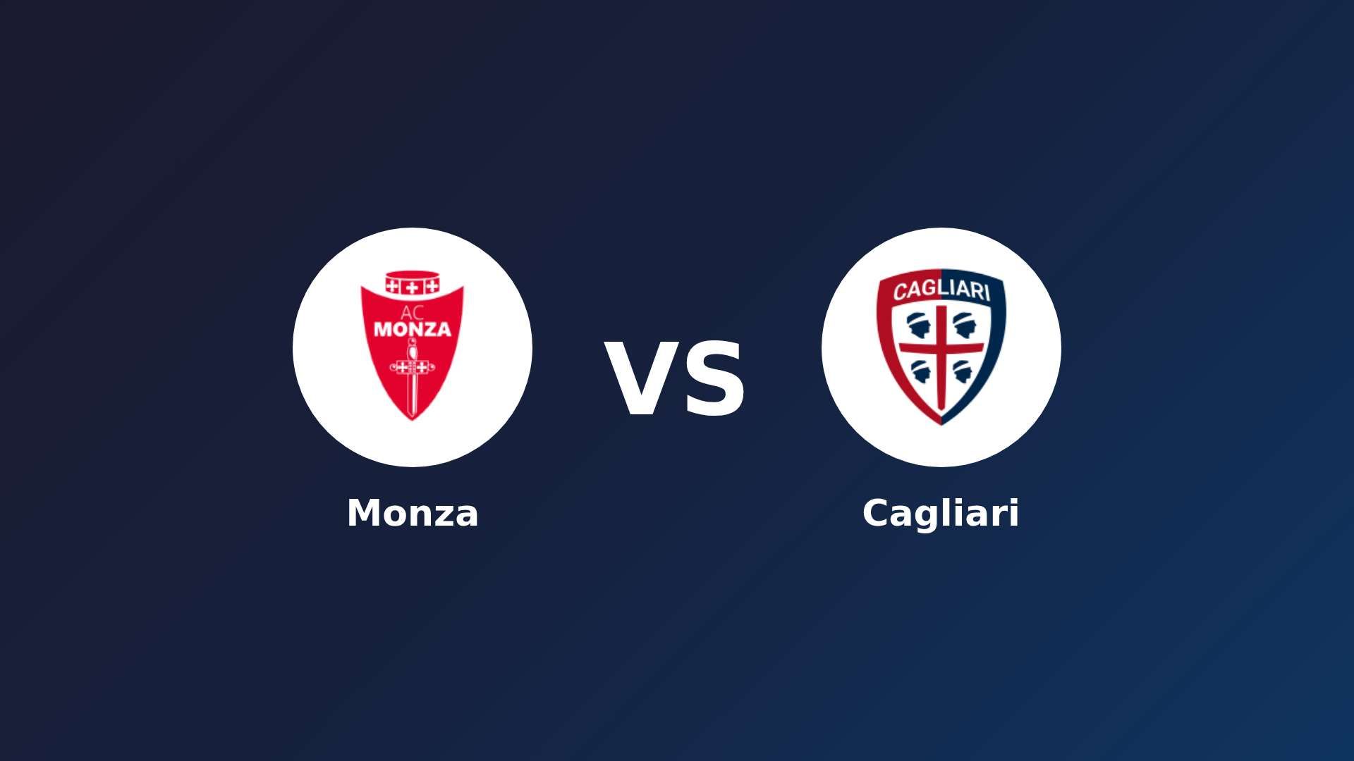 Monza vs Cagliari