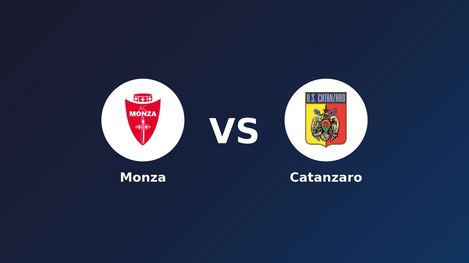 Monza vs Catanzaro