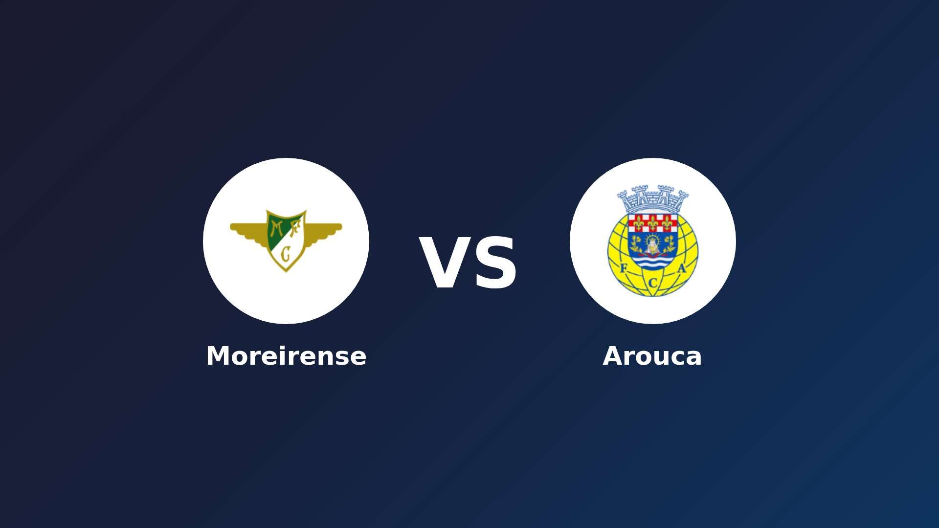 Moreirense vs Arouca