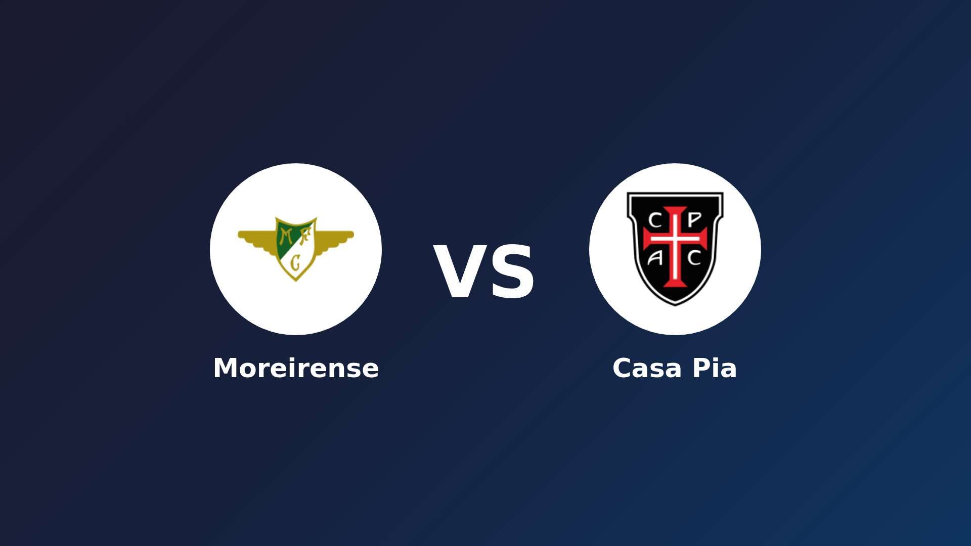 Moreirense vs Casa Pia
