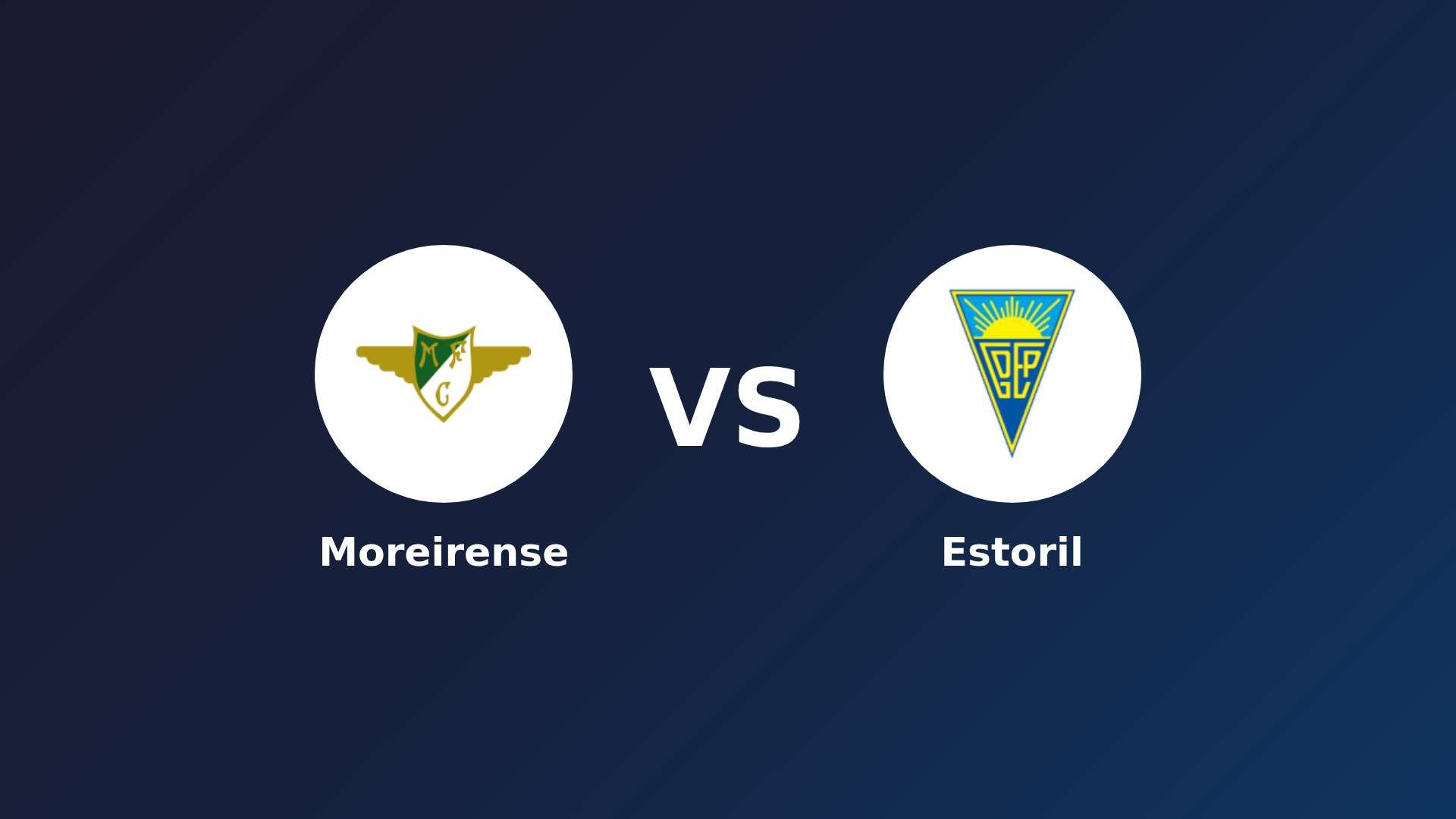 Moreirense vs Estoril