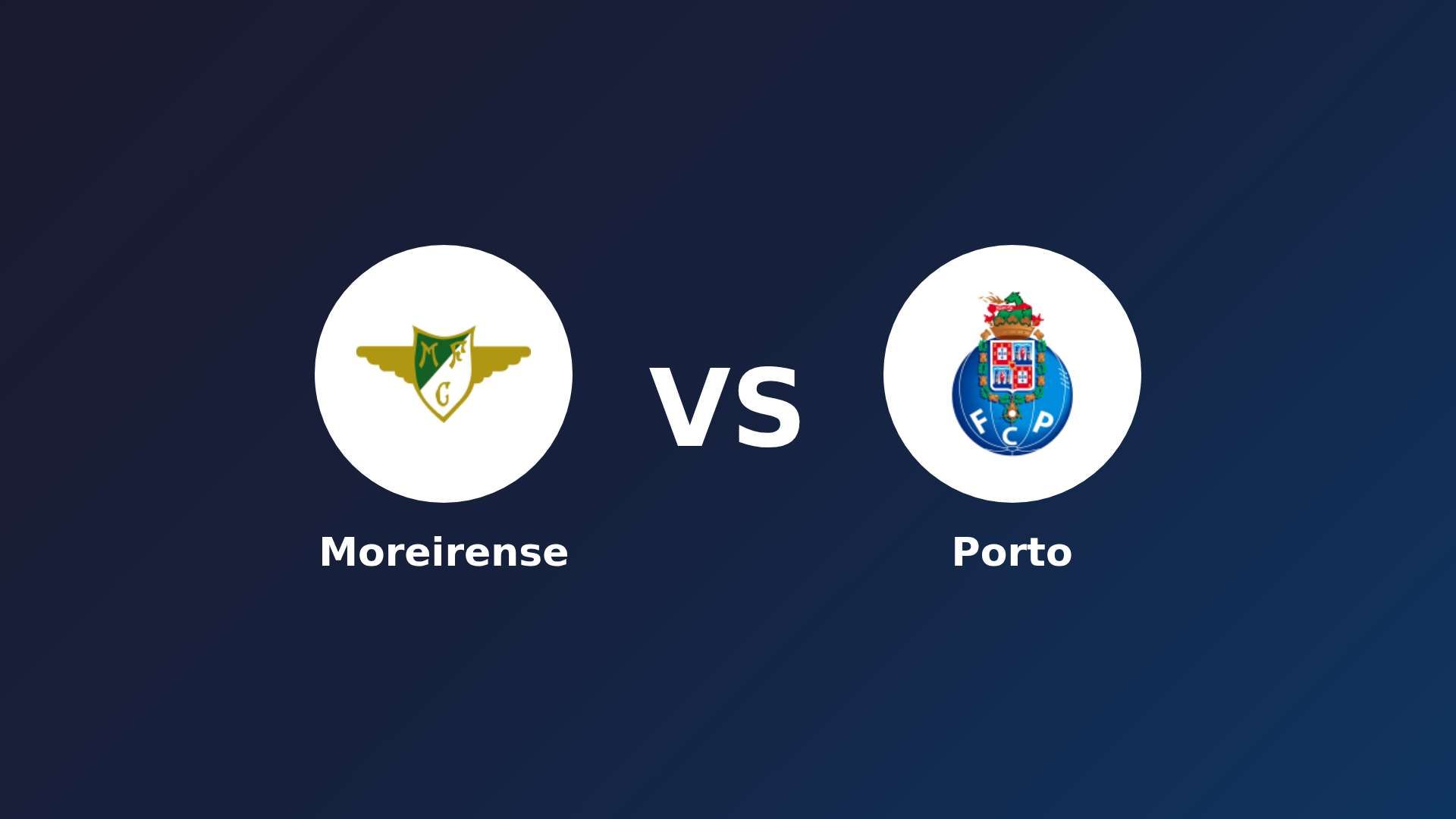 Moreirense vs Porto