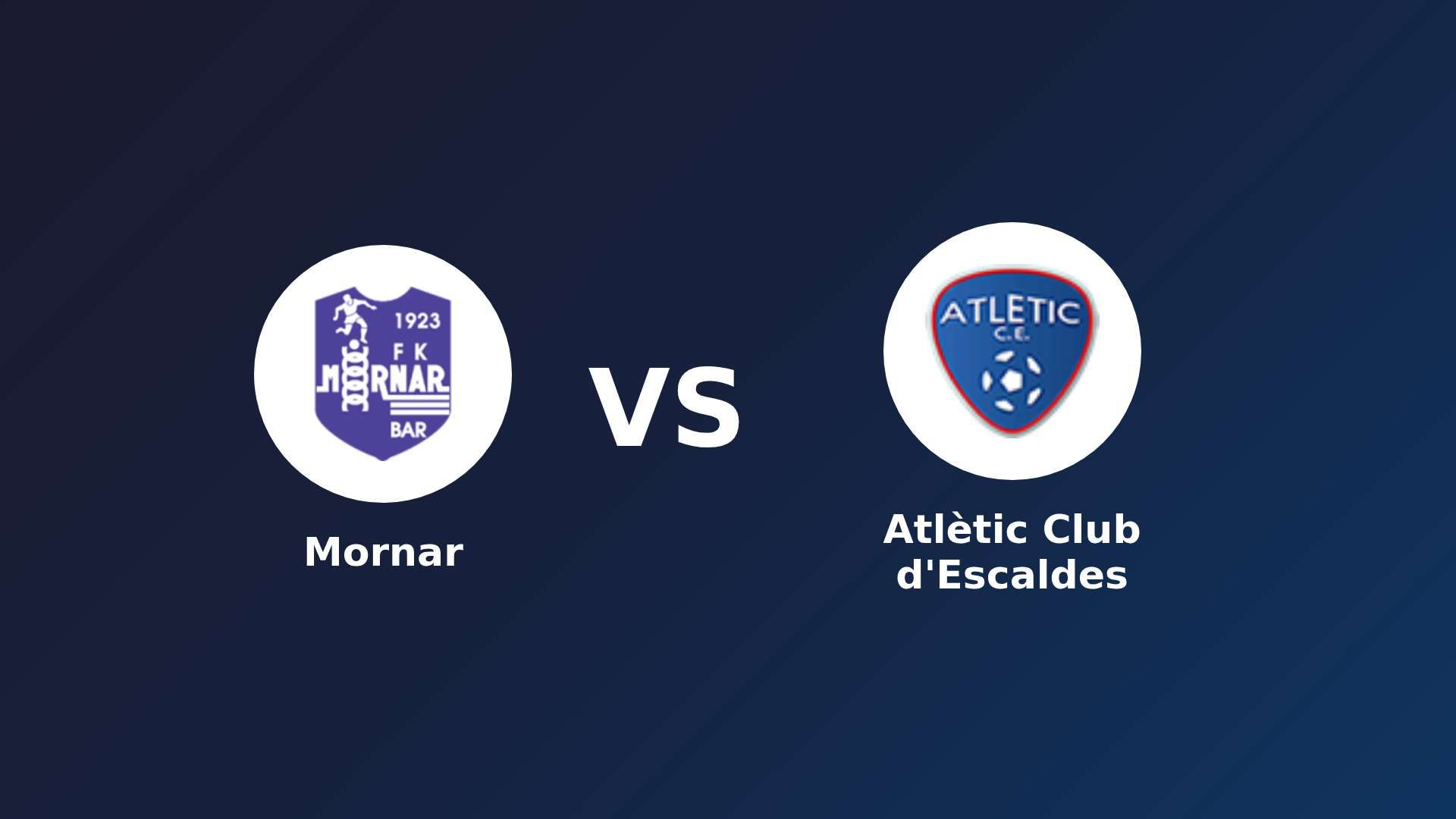 Mornar vs Atlètic Club d'Escaldes