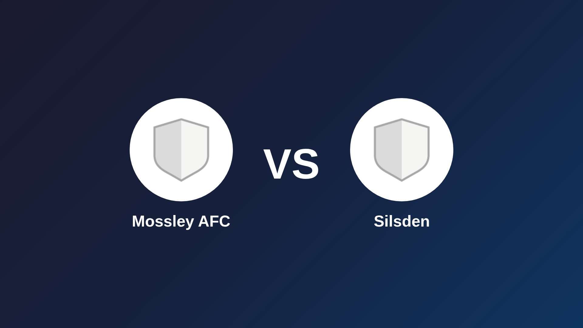 Mossley AFC vs Silsden
