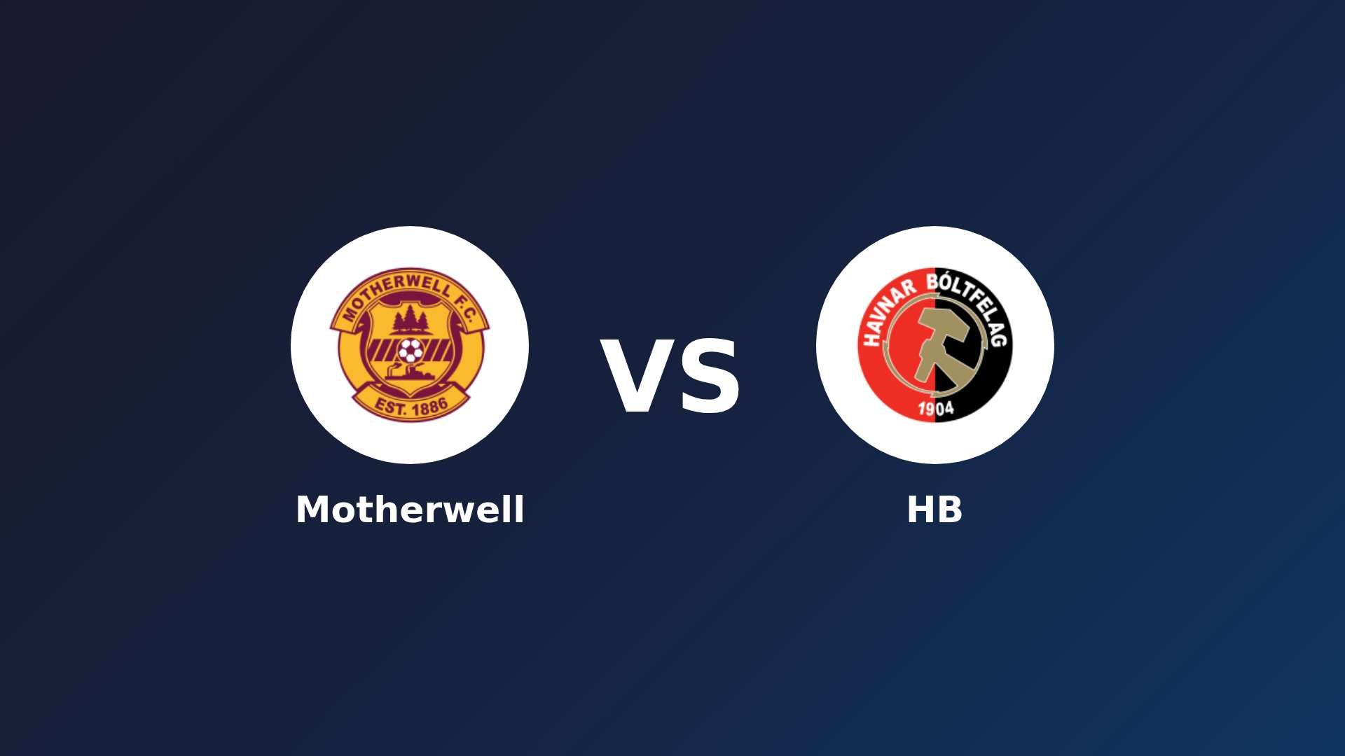 Motherwell vs HB