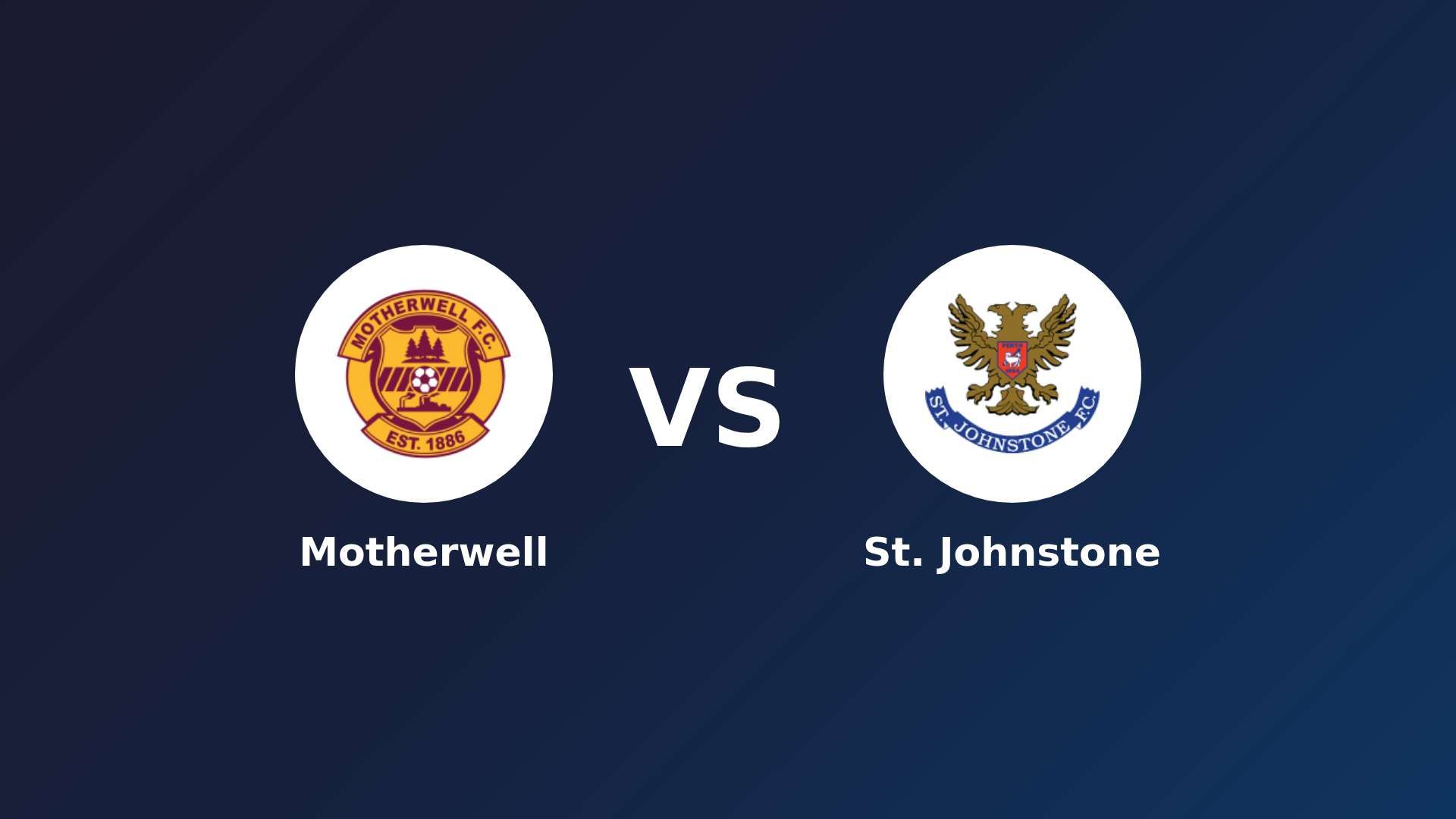 Motherwell vs St. Johnstone