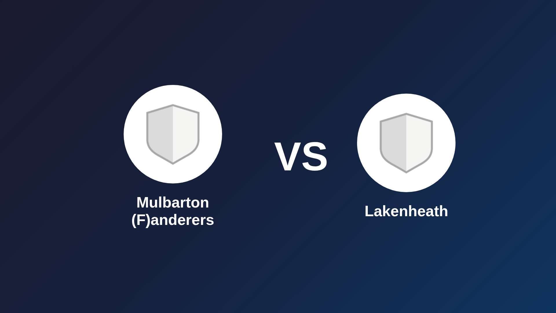 Mulbarton (F)anderers vs Lakenheath
