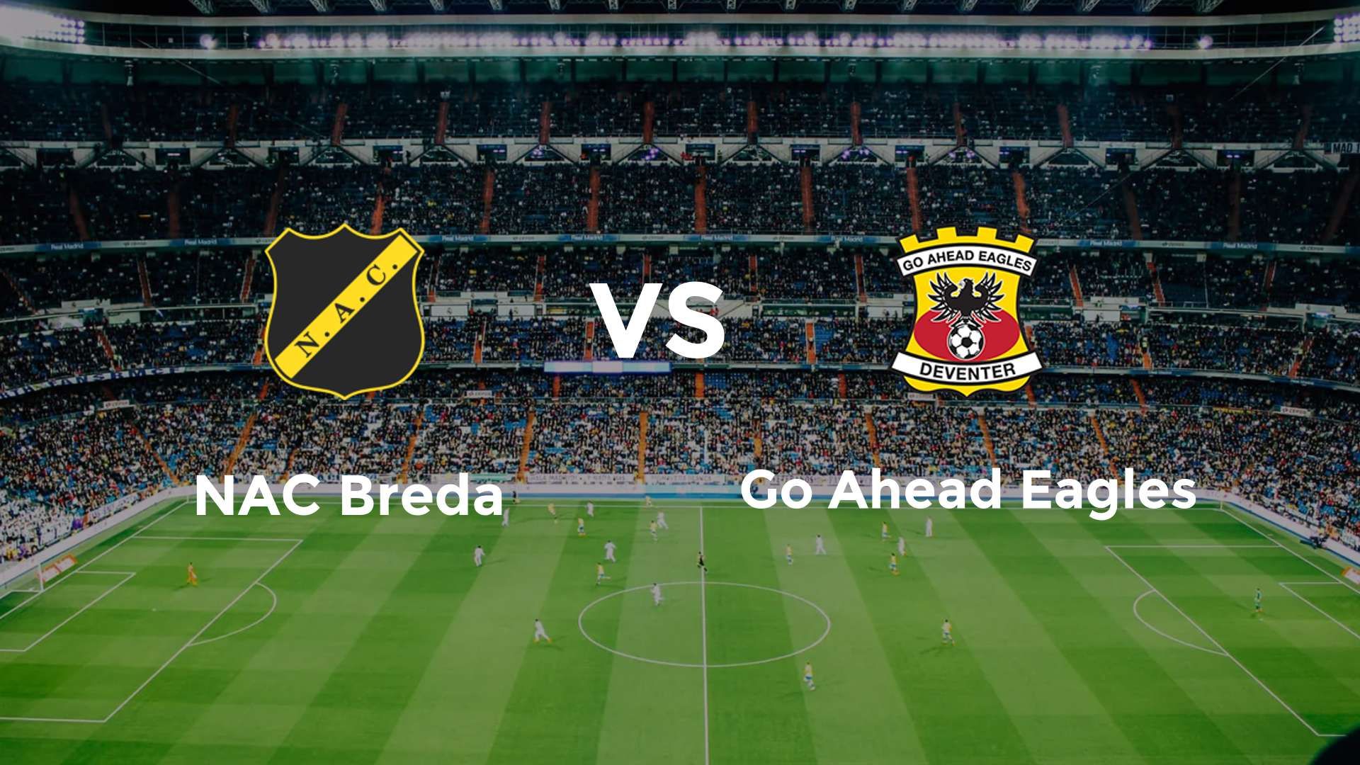 NAC Breda vs Go Ahead Eagles