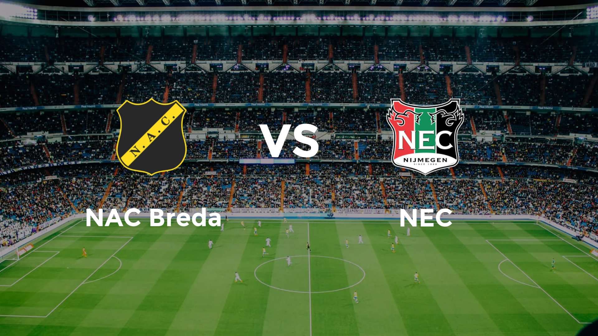 NAC Breda vs NEC Nijmegen