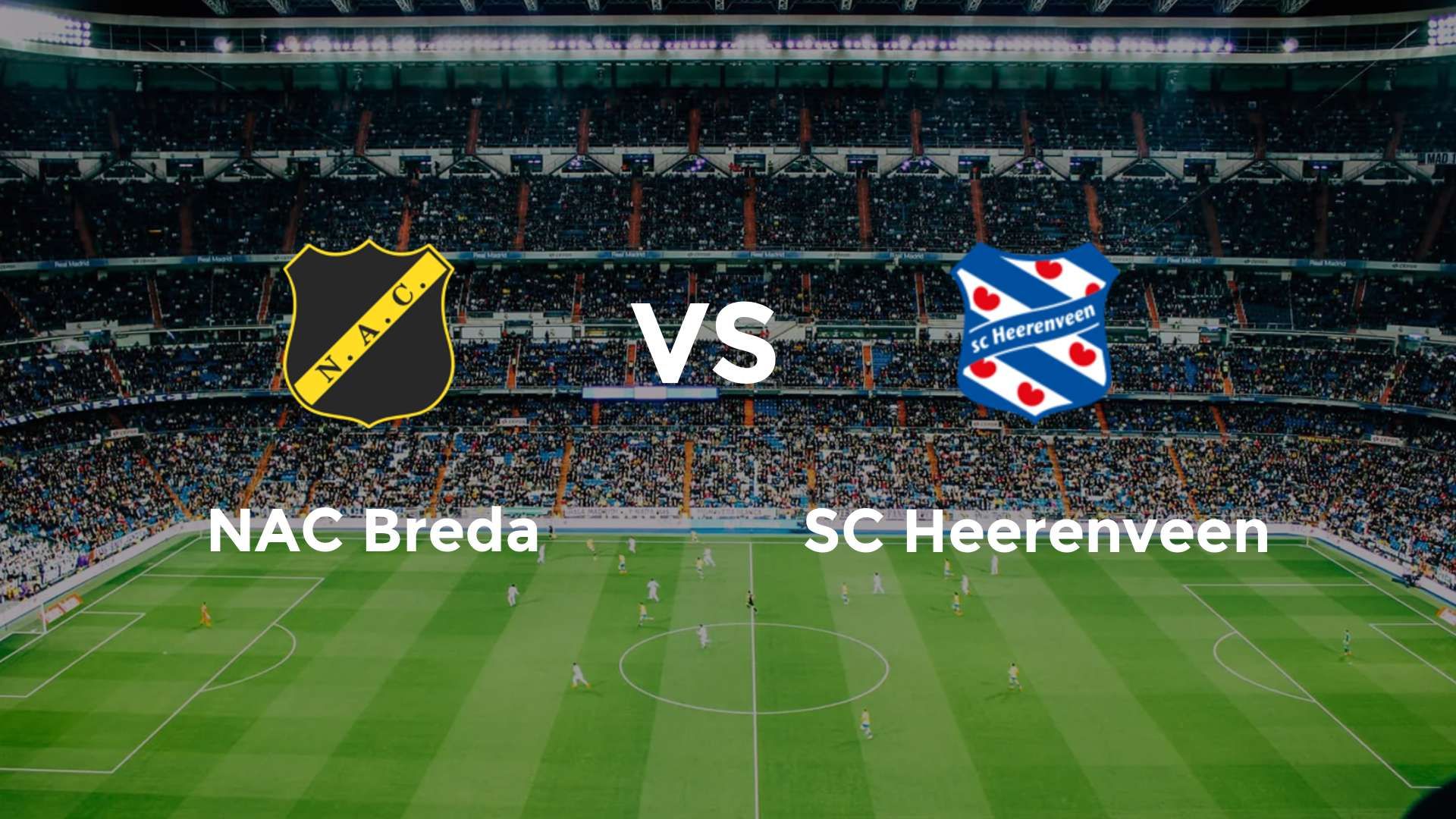 NAC Breda vs SC Heerenveen