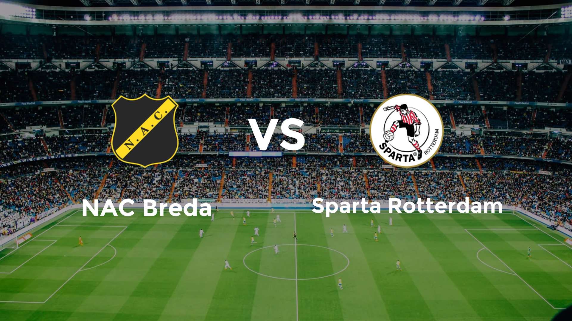 NAC Breda vs Sparta Rotterdam
