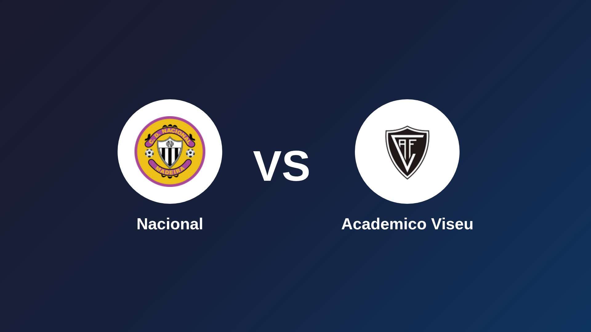 Nacional vs Academico Viseu