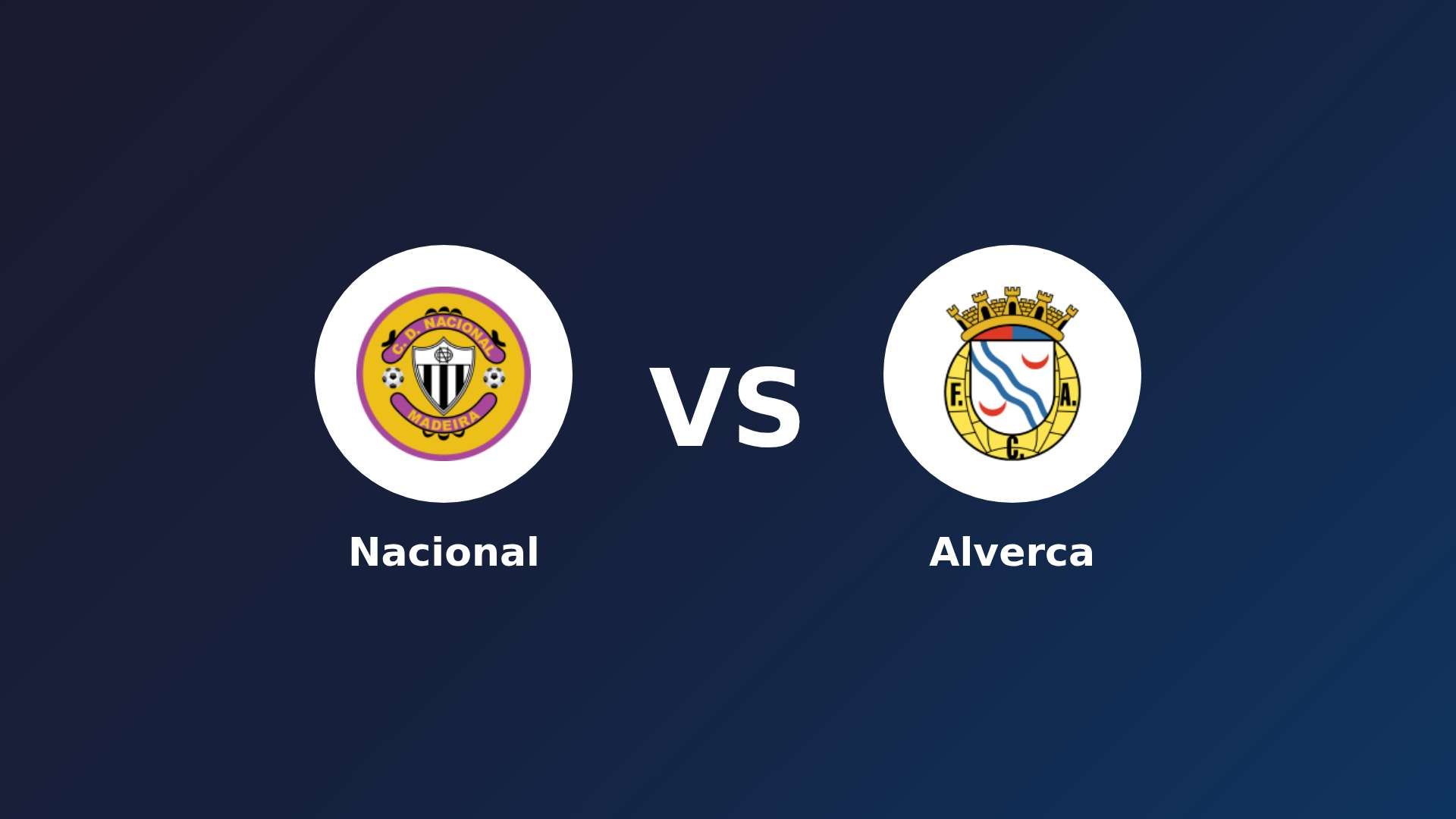 Nacional vs Alverca