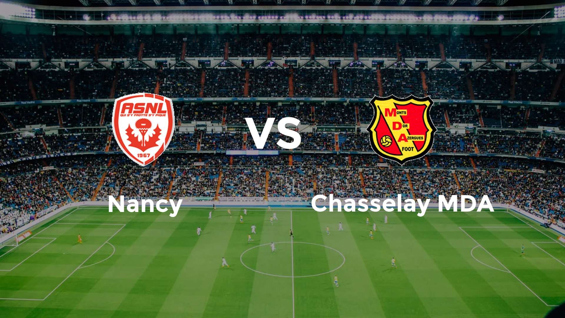 Nancy vs Chasselay MDA