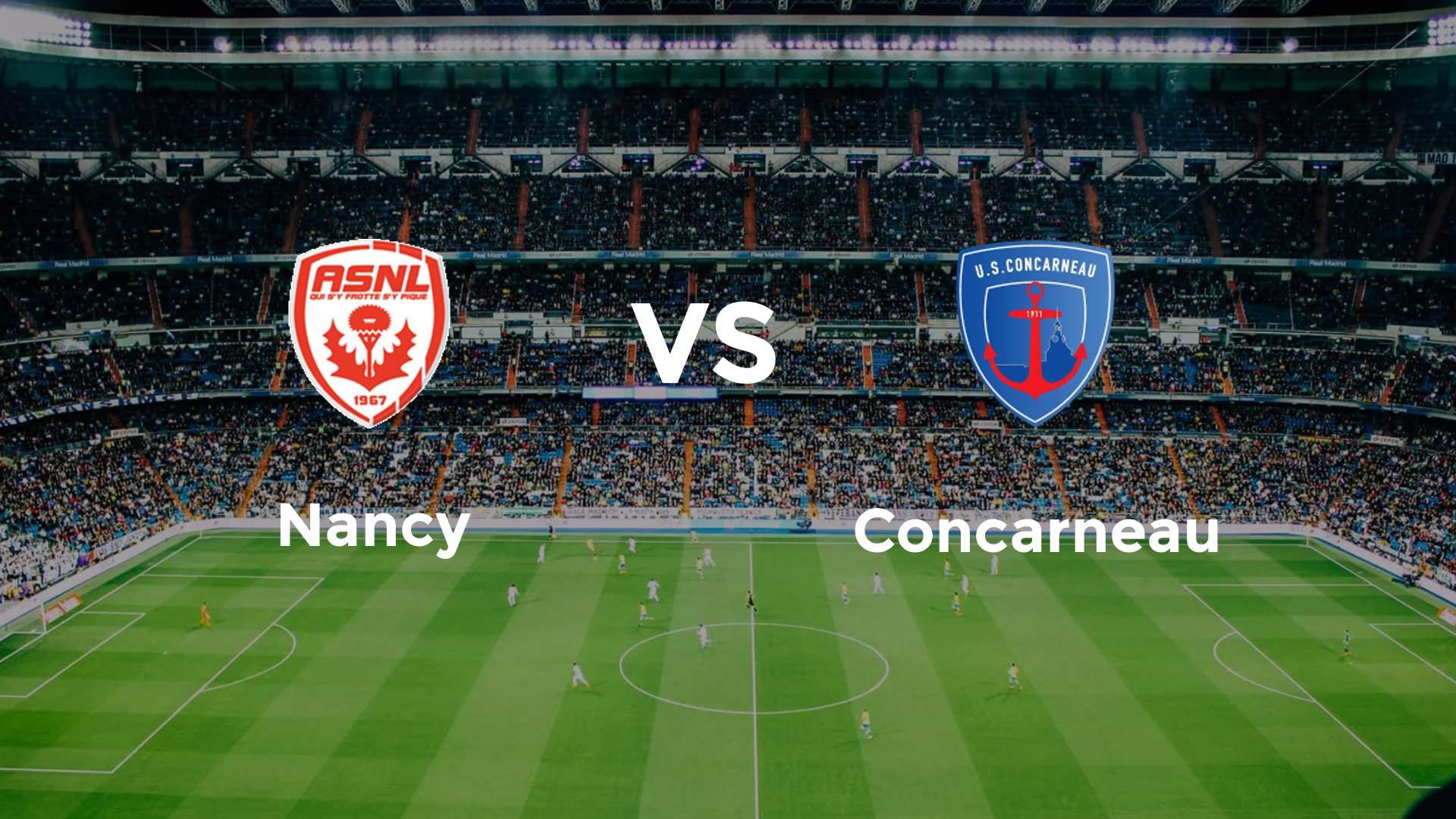 Nancy vs Concarneau