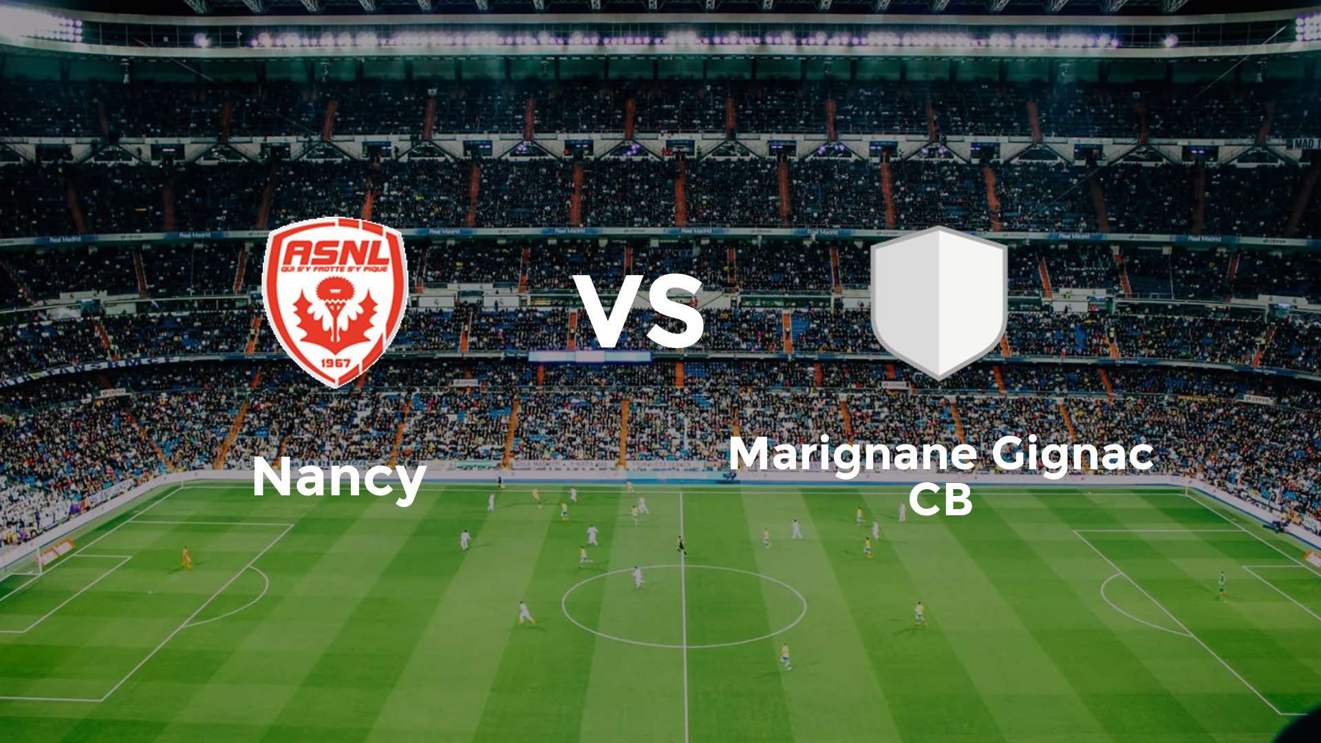 Nancy vs Marignane Gignac CB
