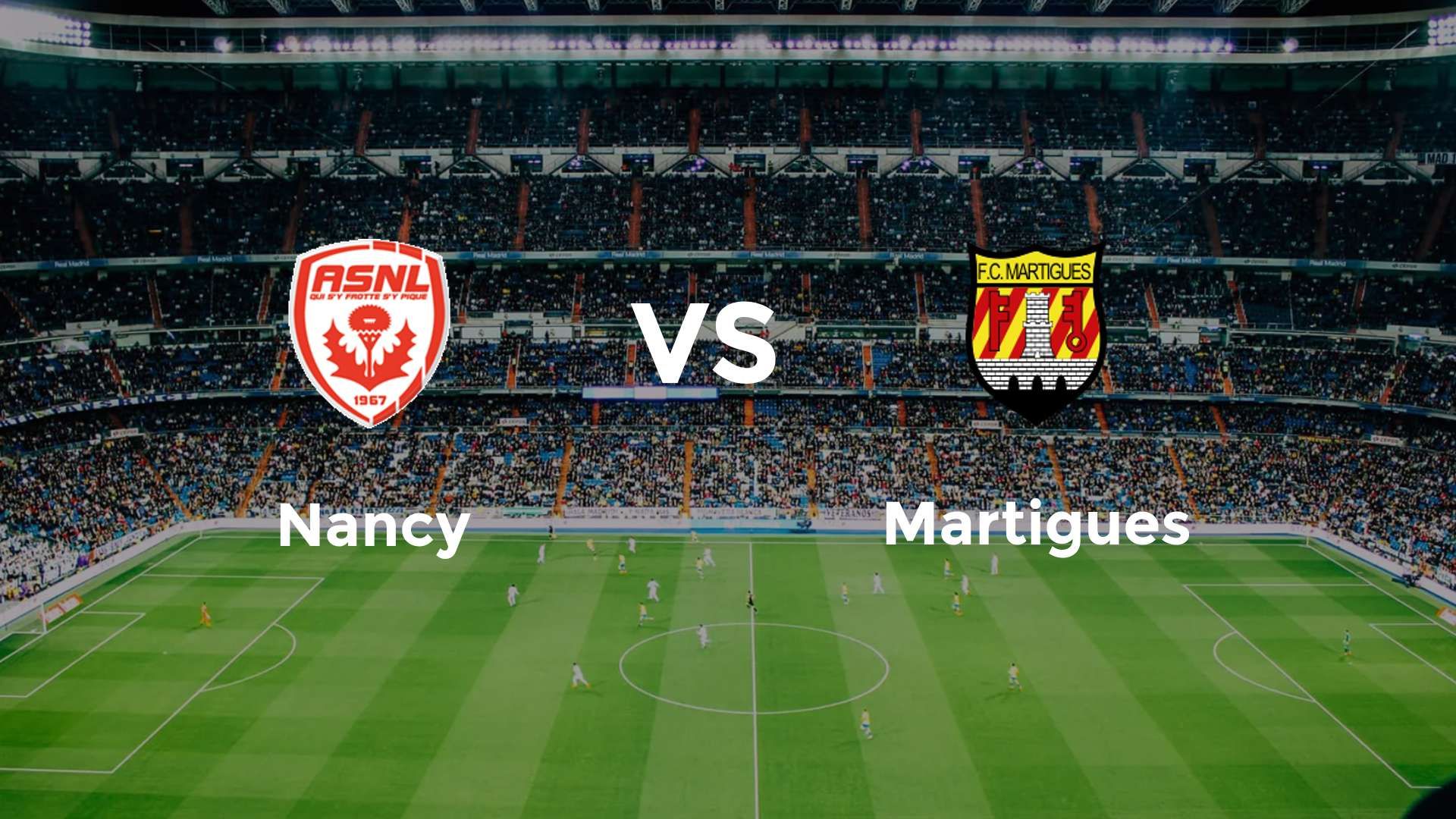 Nancy vs Martigues