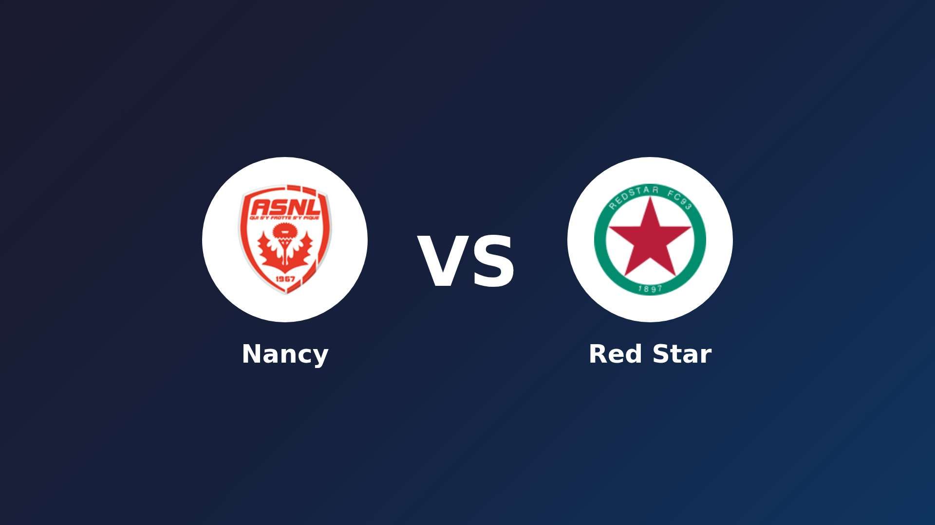 Nancy vs Red Star