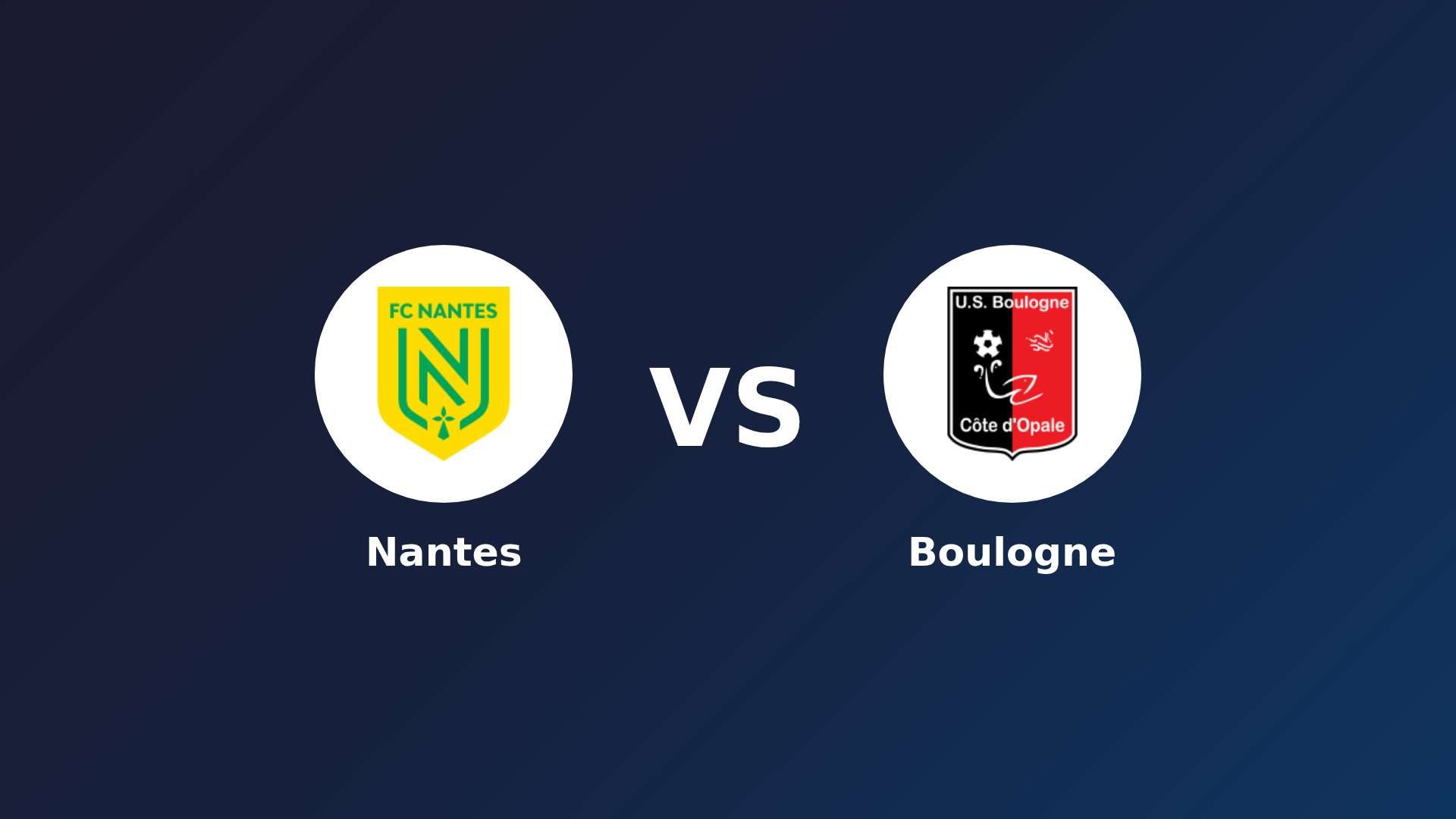 Nantes vs Boulogne