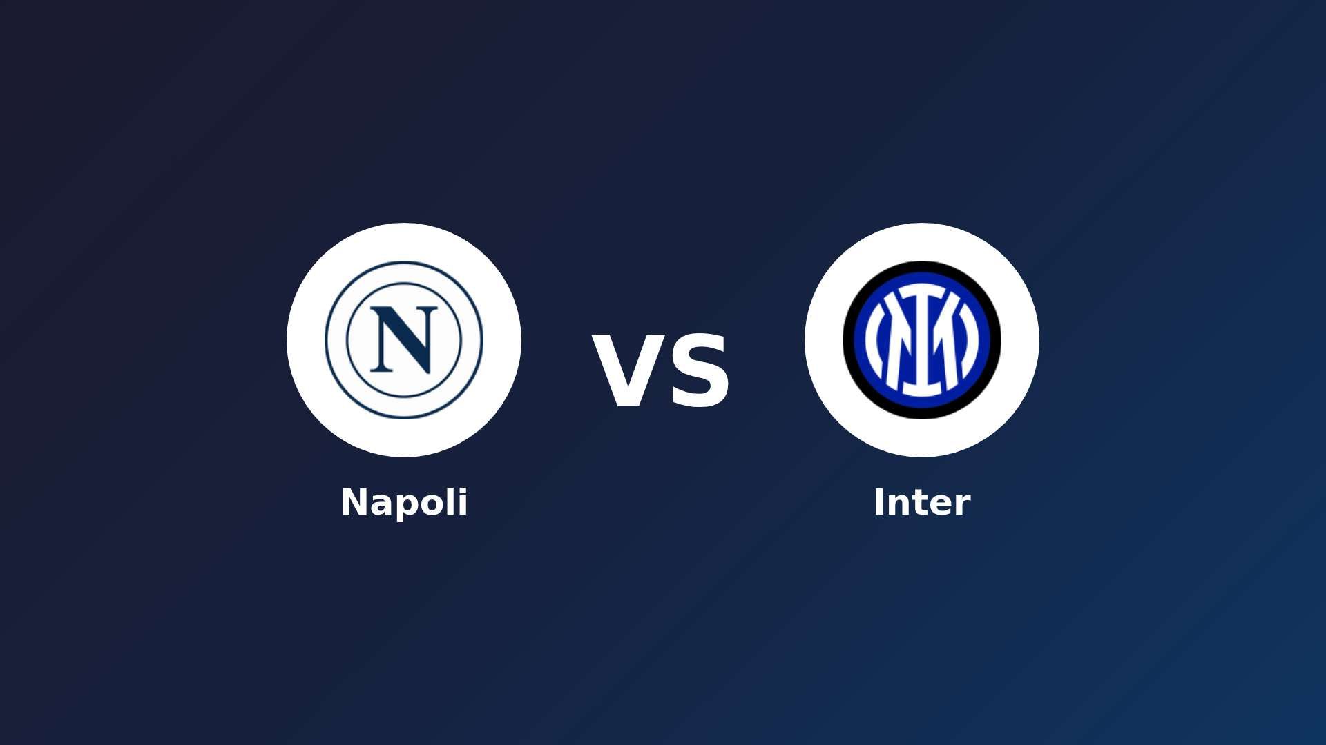 Napoli vs Inter