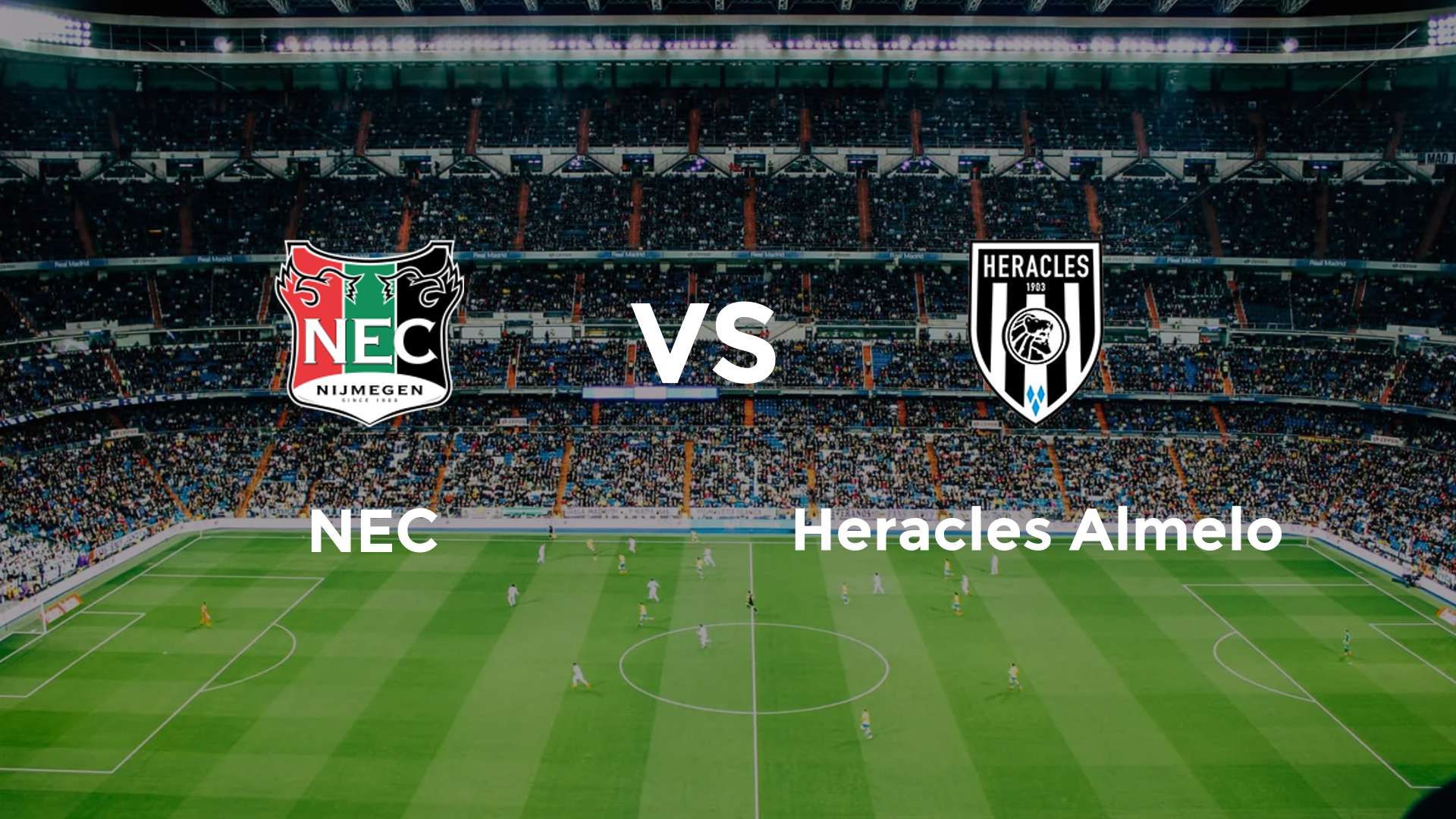 NEC Nijmegen vs Heracles Almelo