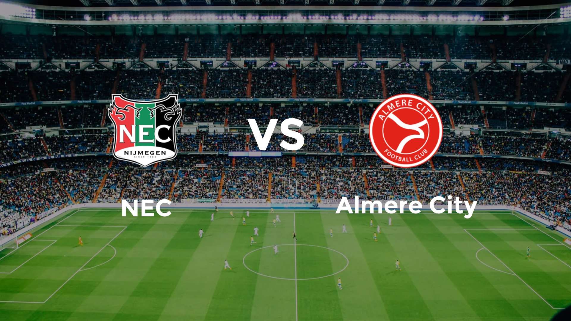 NEC Nijmegen vs Almere City