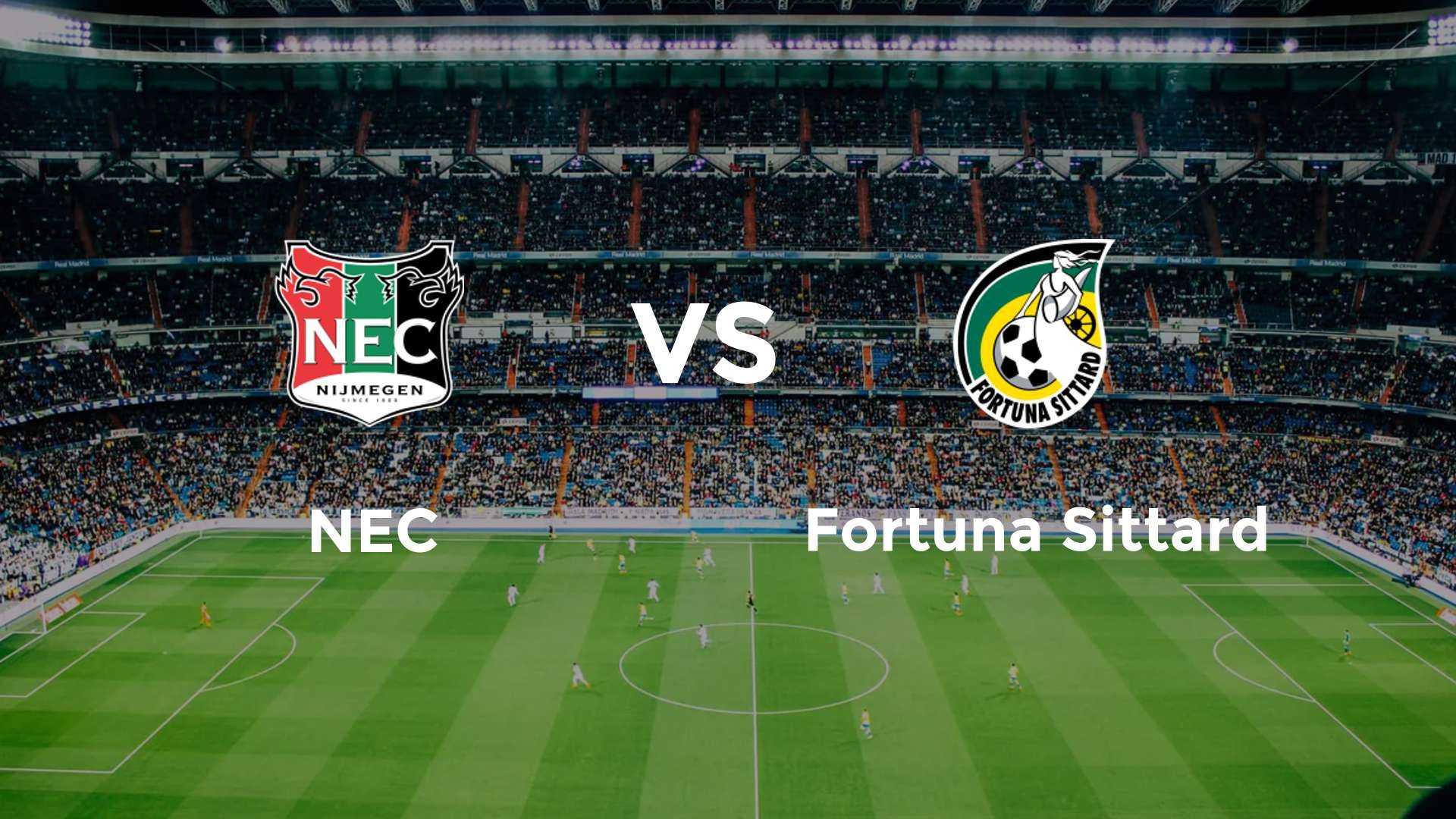NEC Nijmegen vs Fortuna Sittard