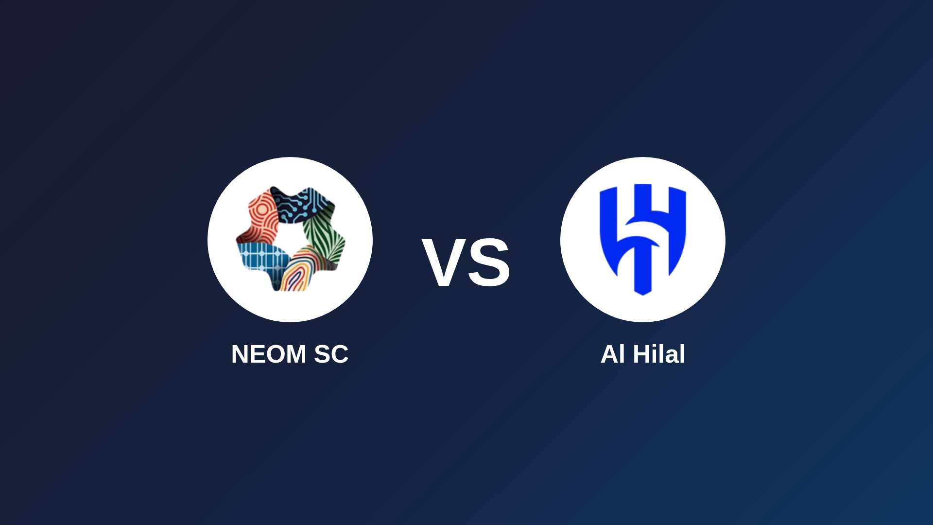 NEOM SC vs Al Hilal