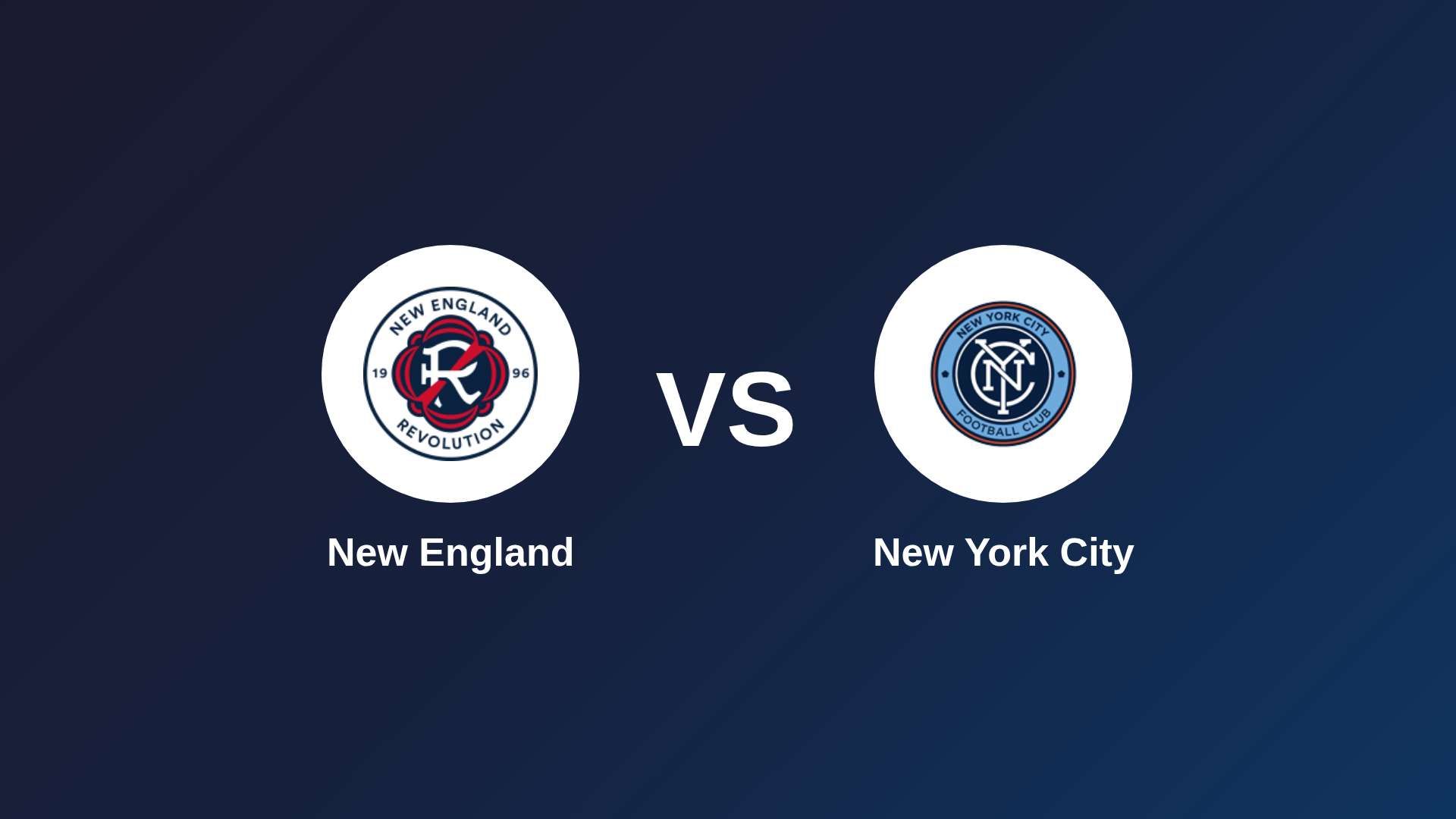 New England vs New York City