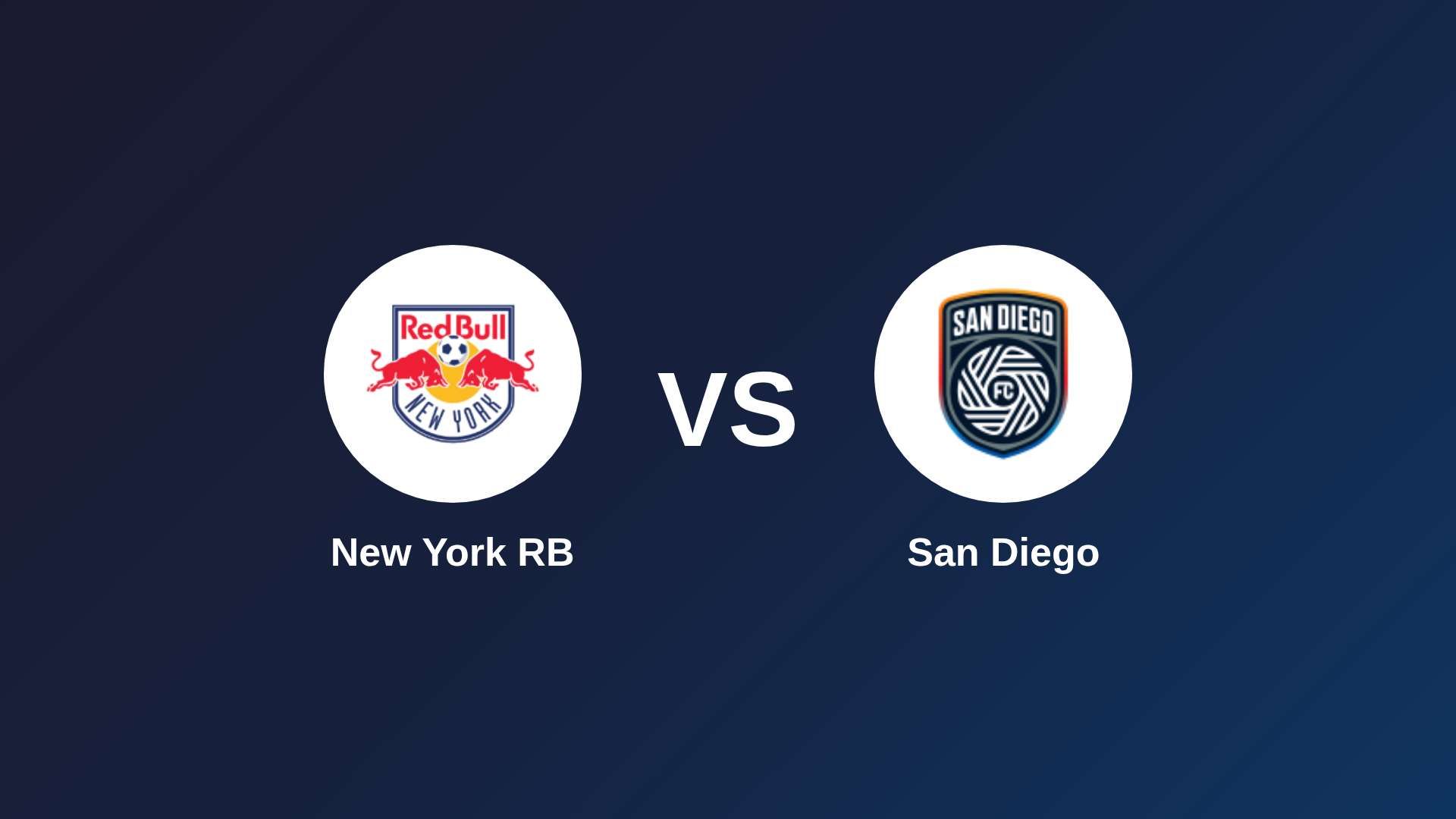 New York RB vs San Diego