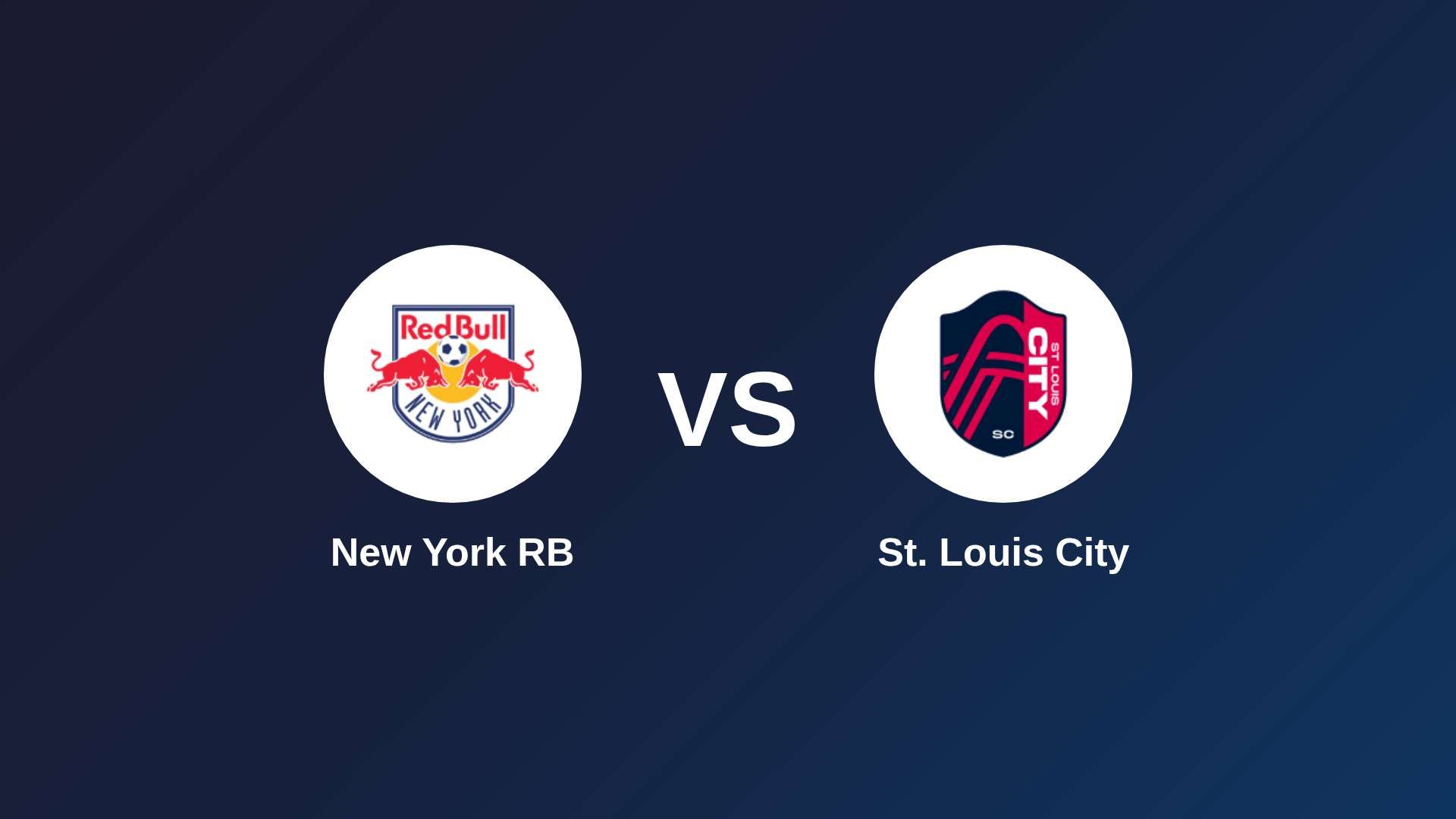 New York RB vs St. Louis City