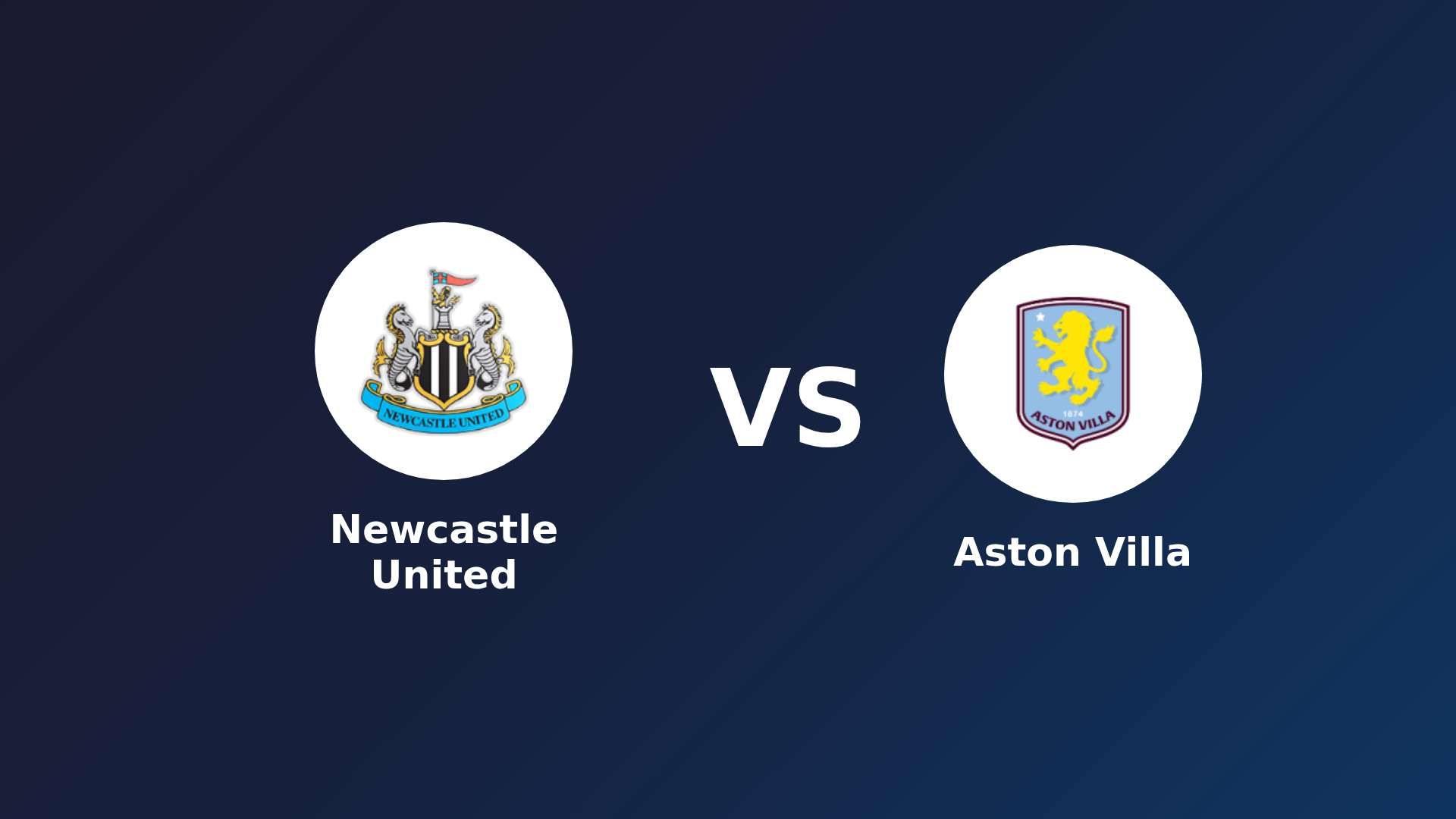 Newcastle United vs Aston Villa